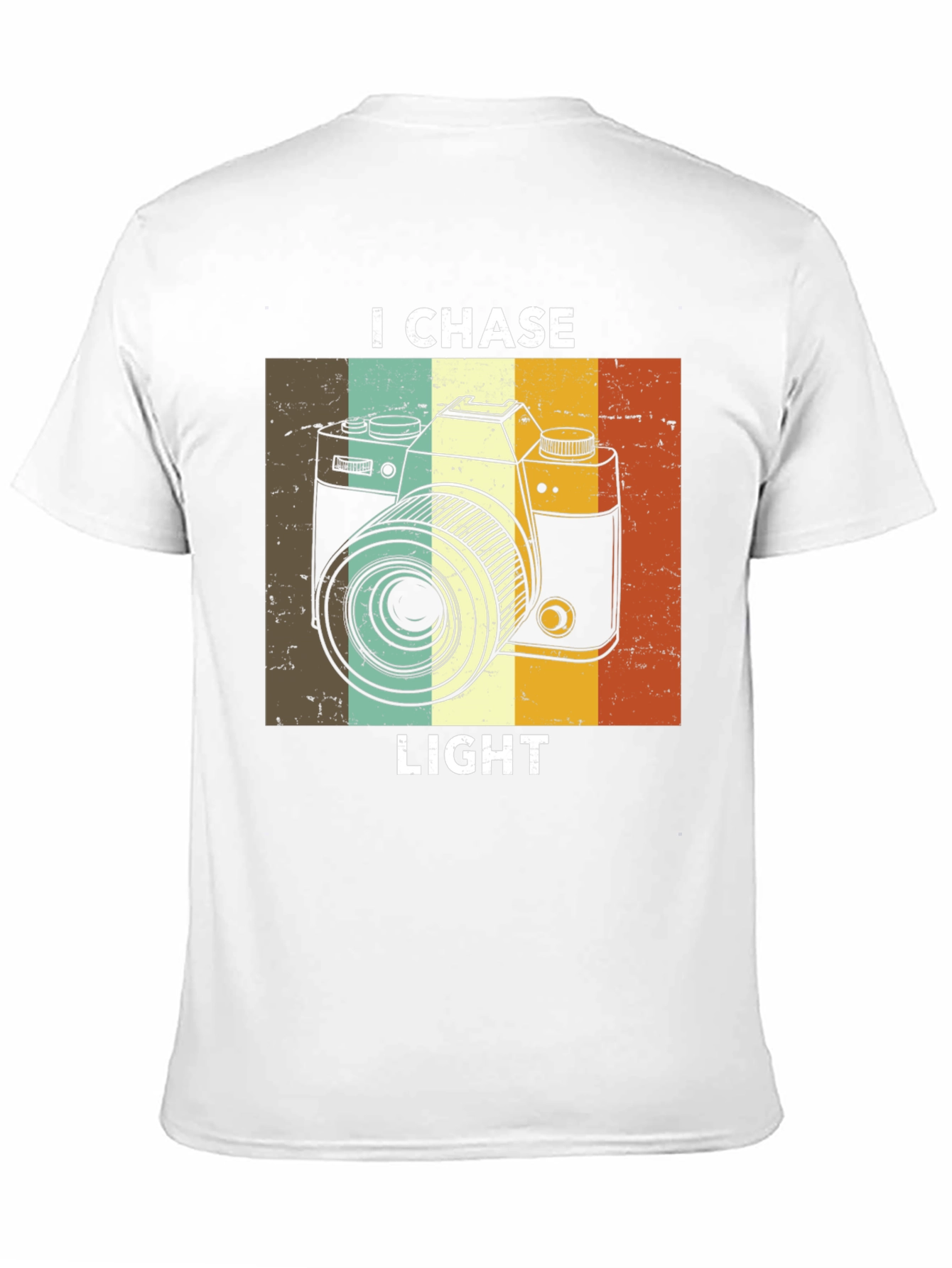 I Chase Light Camera Graphic T-Shirt