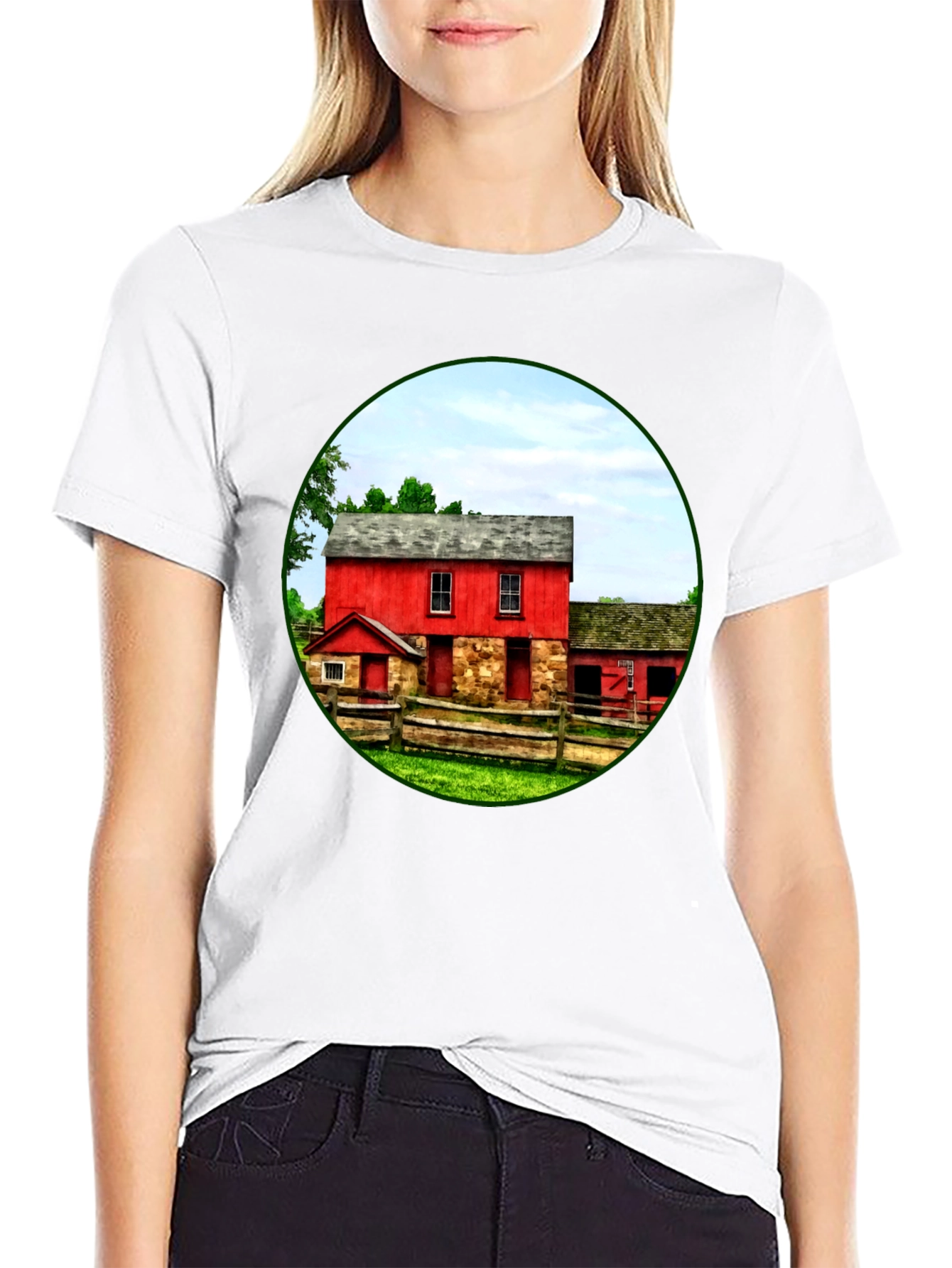 Red Barn Graphic Tee