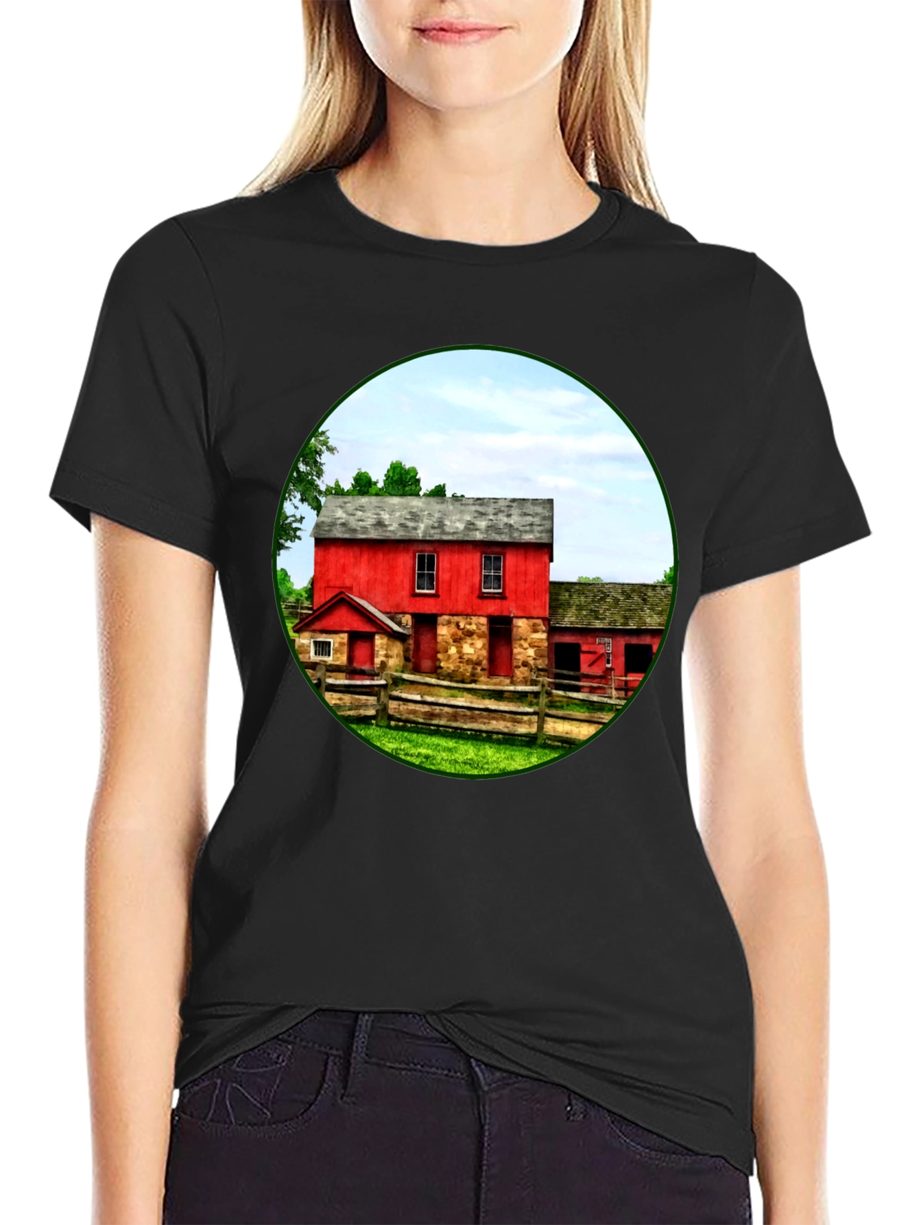 Red Barn Graphic Tee