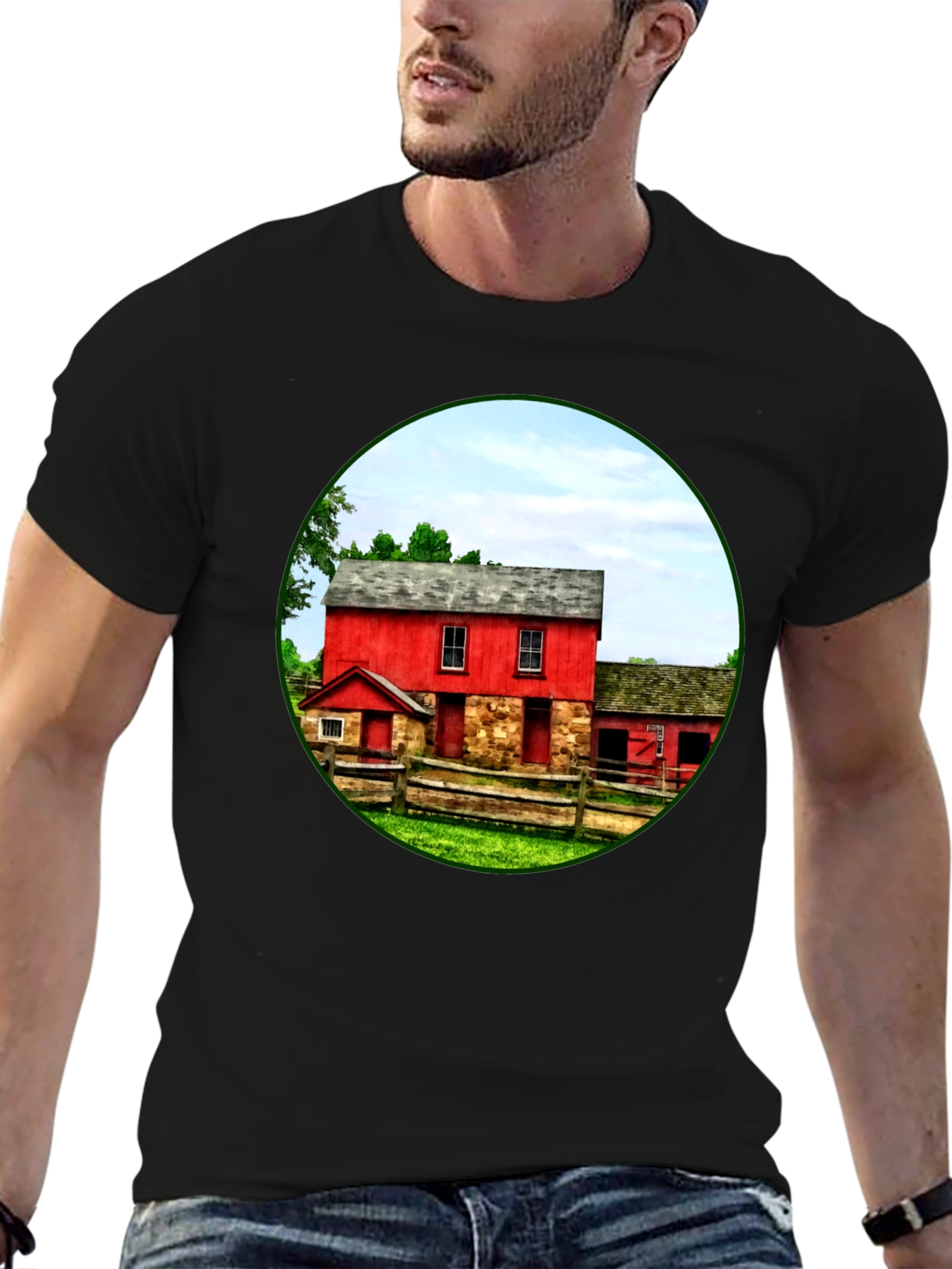 Red Barn Graphic Tee