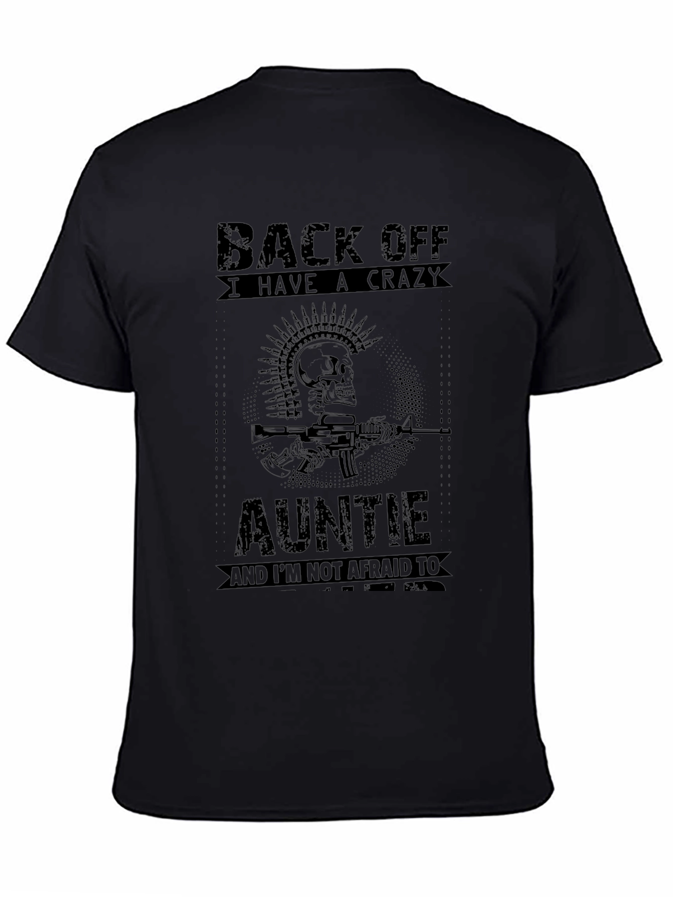 Crazy Auntie Graphic T-Shirt