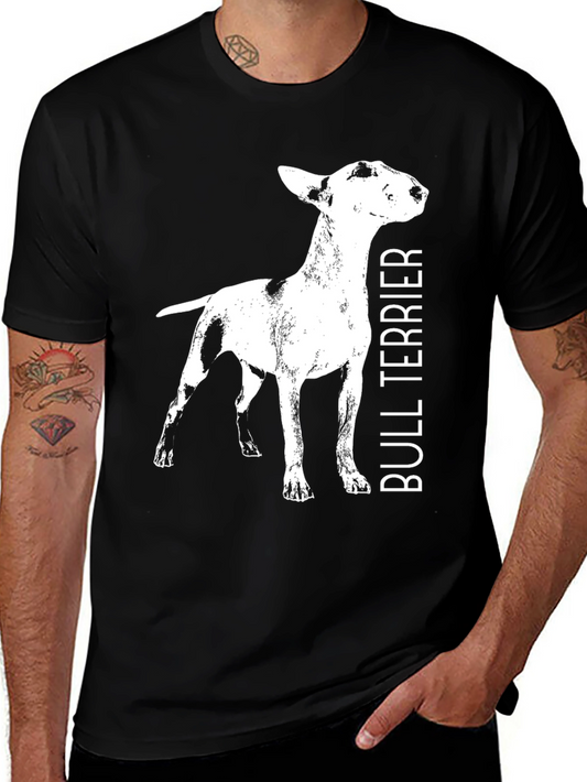 Bull Terrier Graphic Tee - Dog Lover T-Shirt