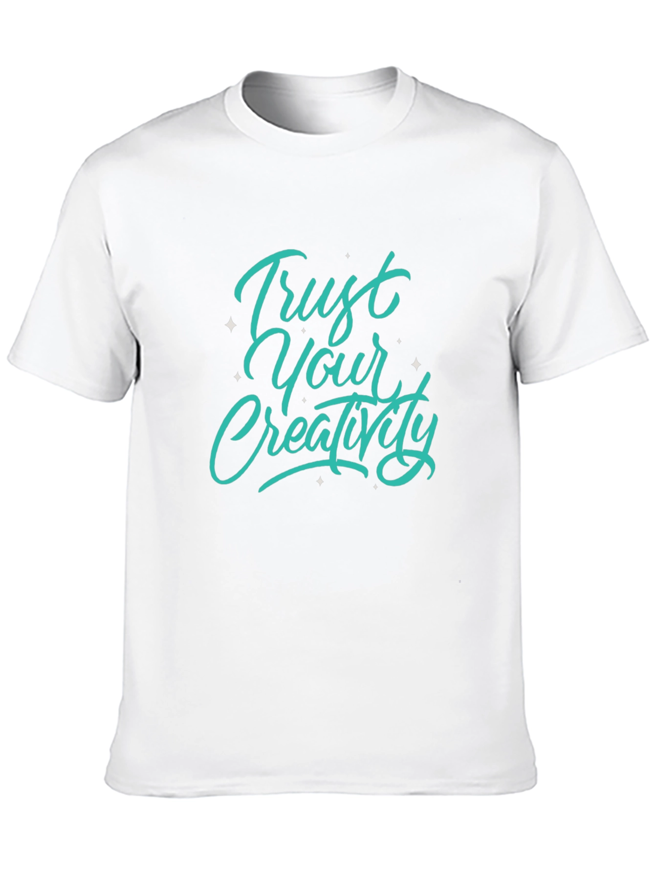 Trust Your Creativity Black Graphic Tee