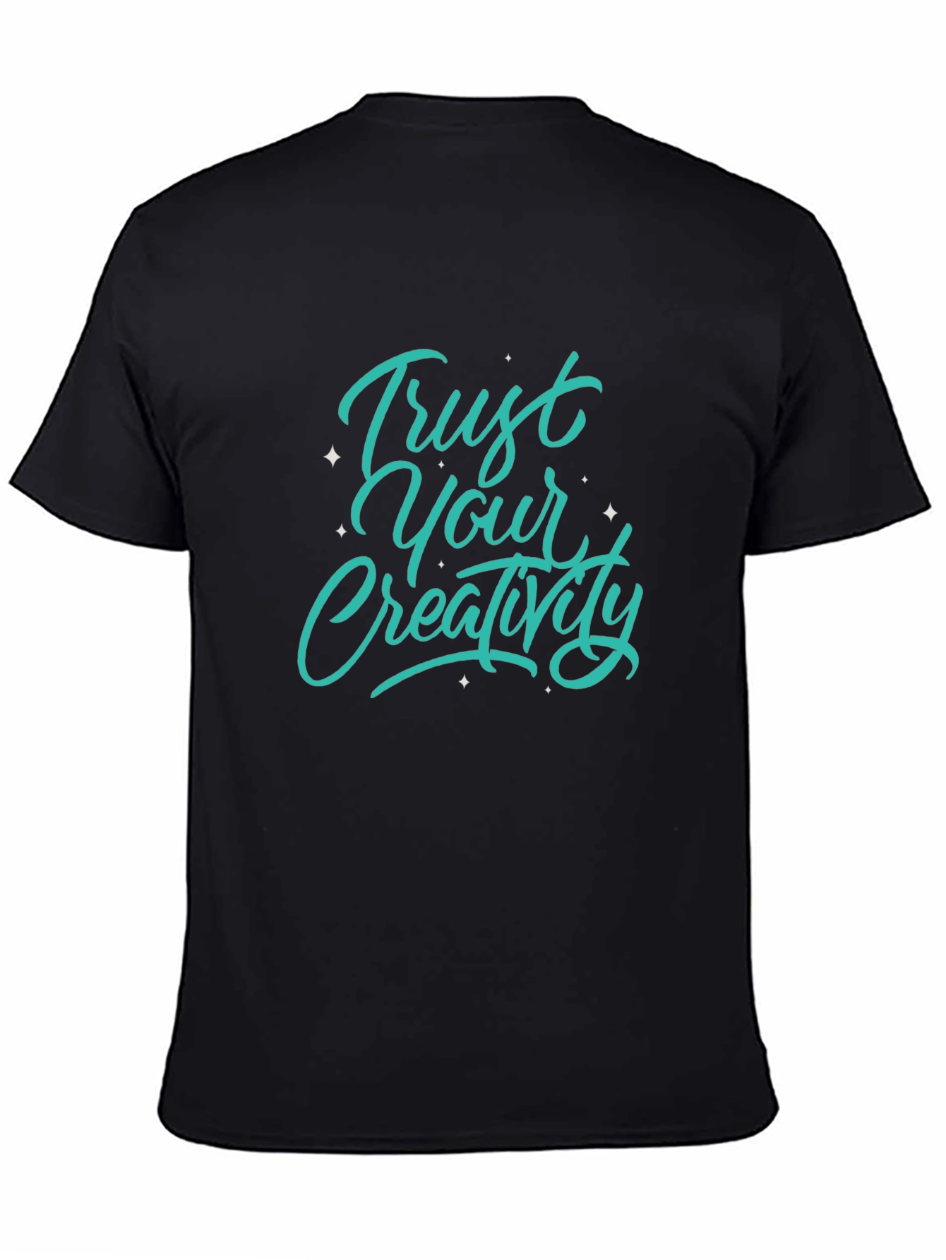 Trust Your Creativity Black Graphic Tee
