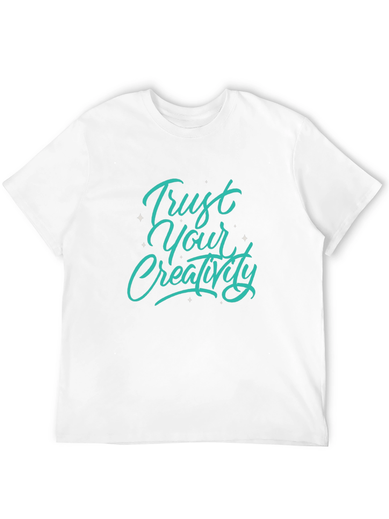 Trust Your Creativity Black Graphic Tee