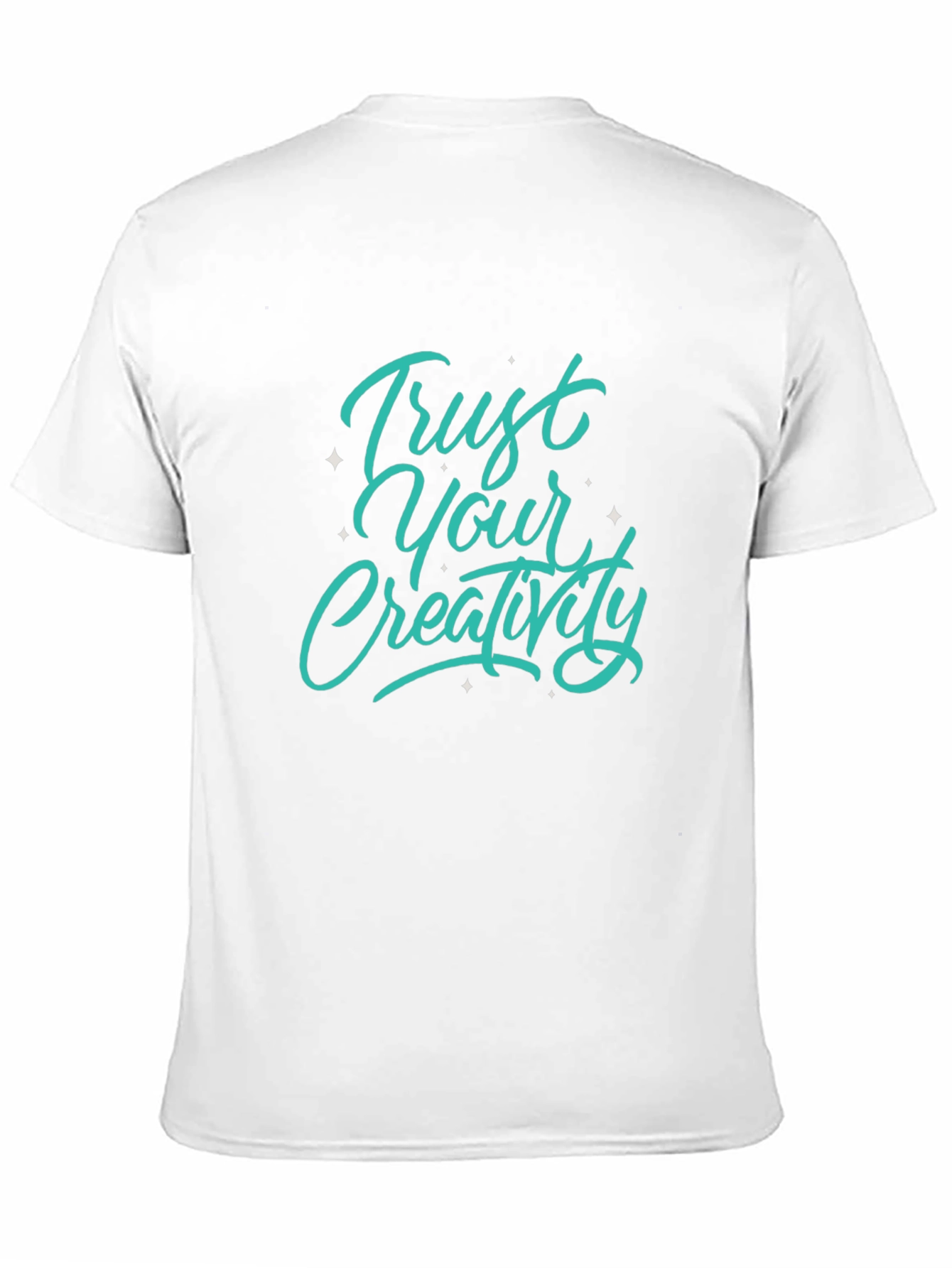 Trust Your Creativity Black Graphic Tee