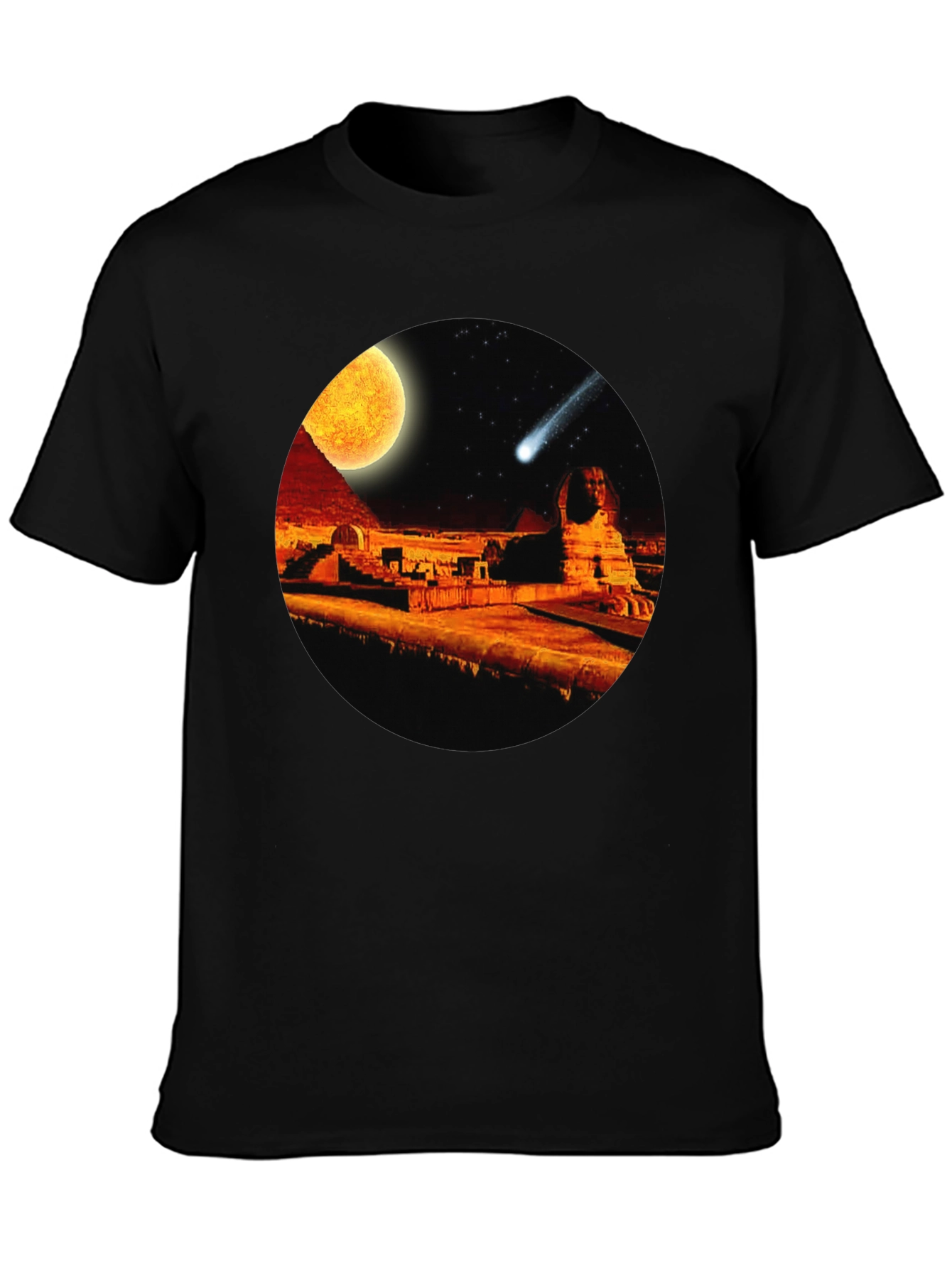 Egyptian Pyramids Comet T-Shirt
