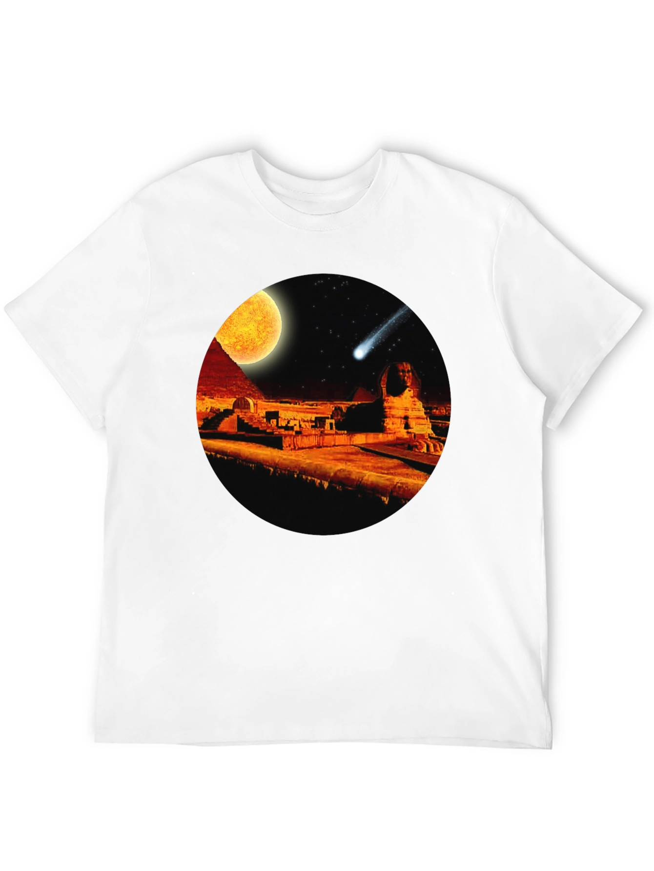 Egyptian Pyramids Comet T-Shirt