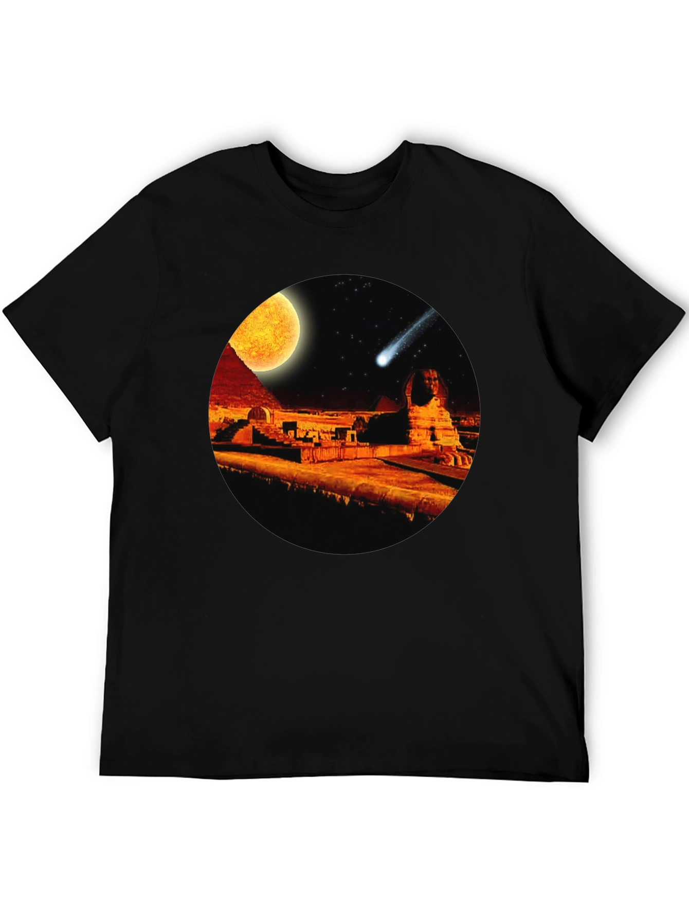 Egyptian Pyramids Comet T-Shirt