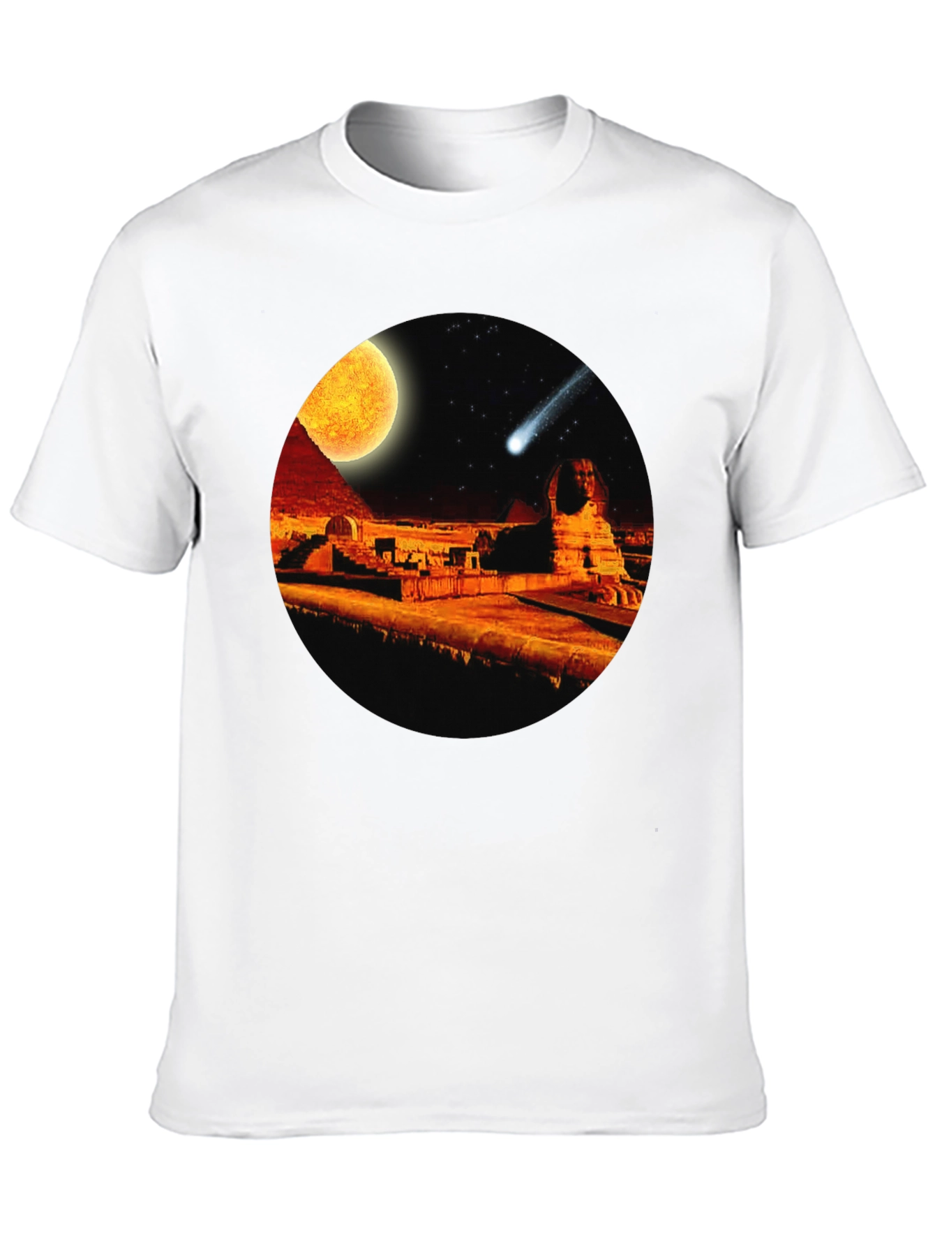 Egyptian Pyramids Comet T-Shirt