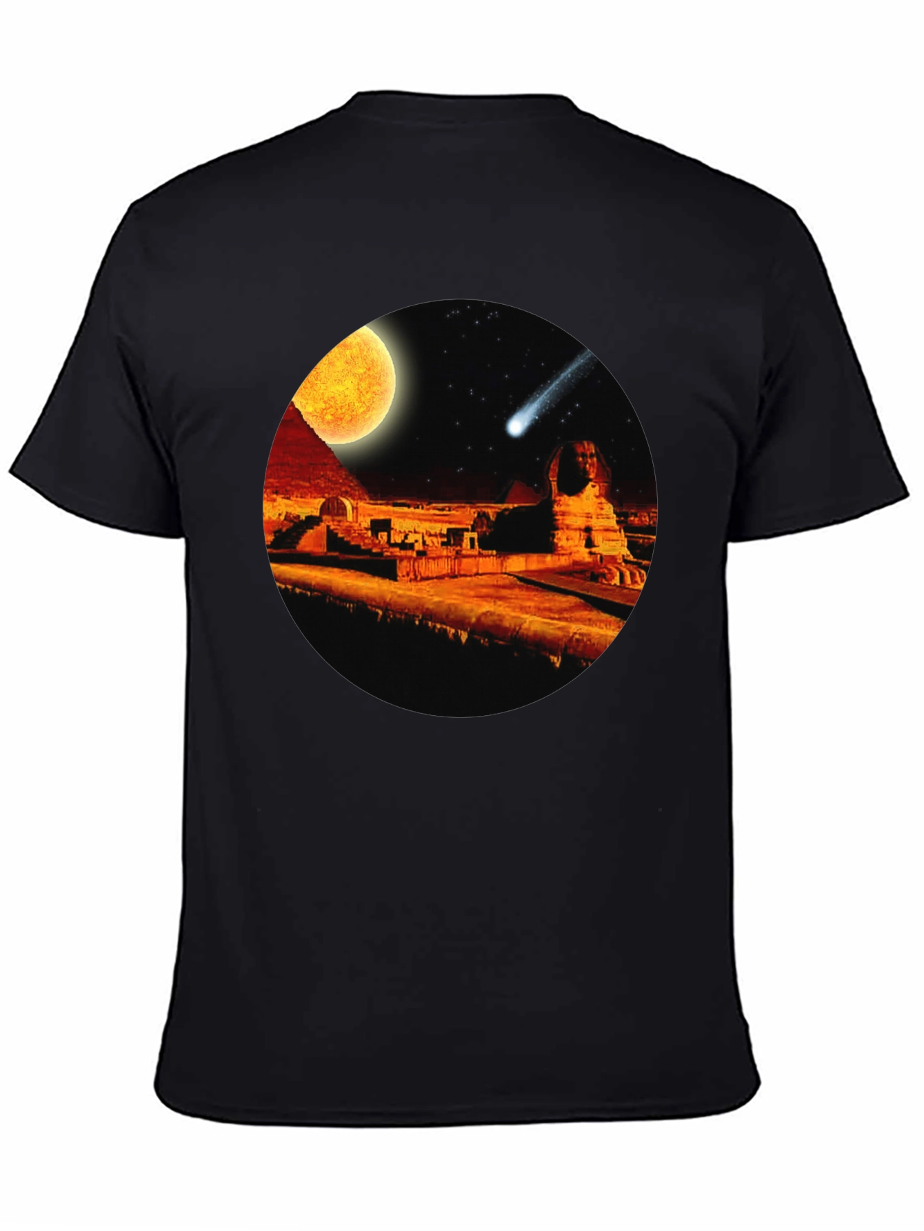 Egyptian Pyramids Comet T-Shirt