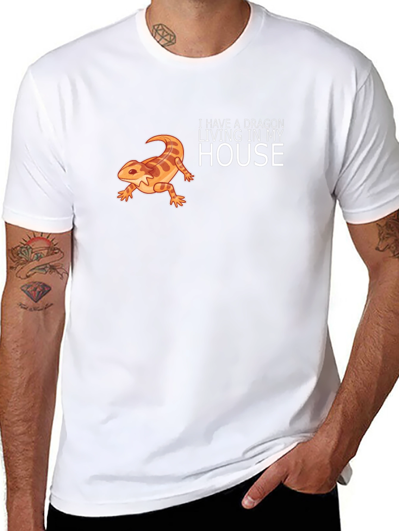 Dragon Lizard Pet Owner T-Shirt