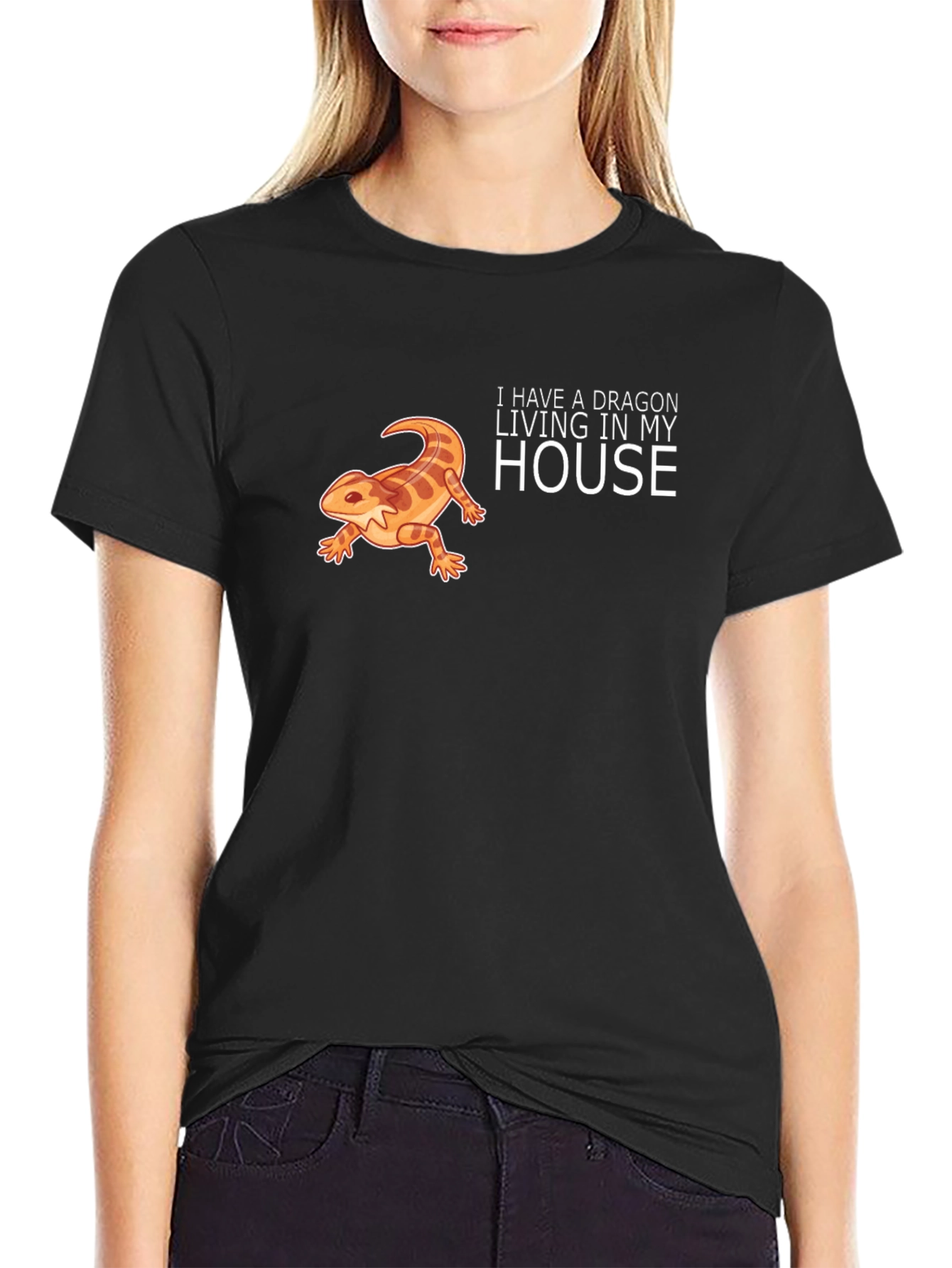 Dragon Lizard Pet Owner T-Shirt