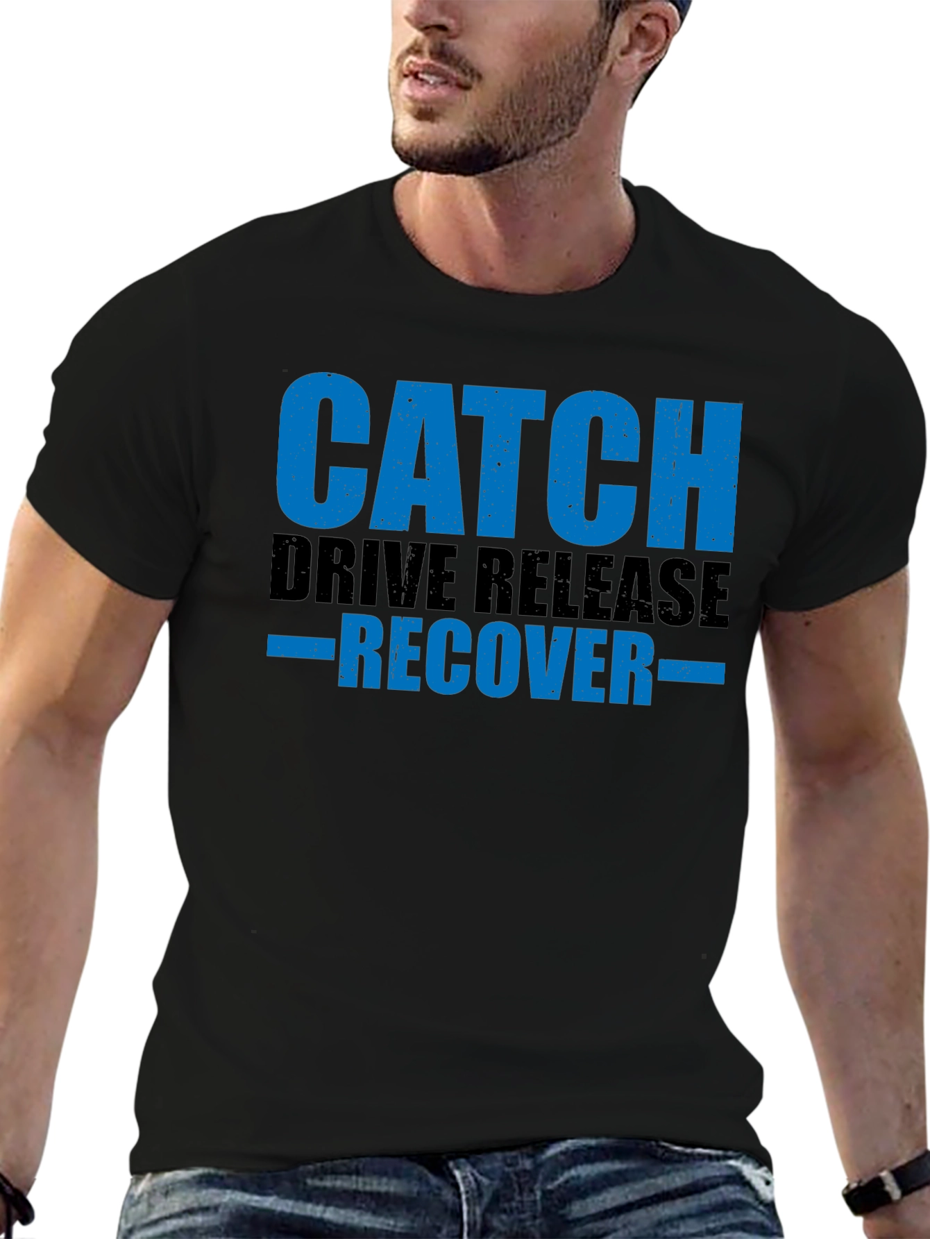 Catch Drive Release Recover T-Shirt