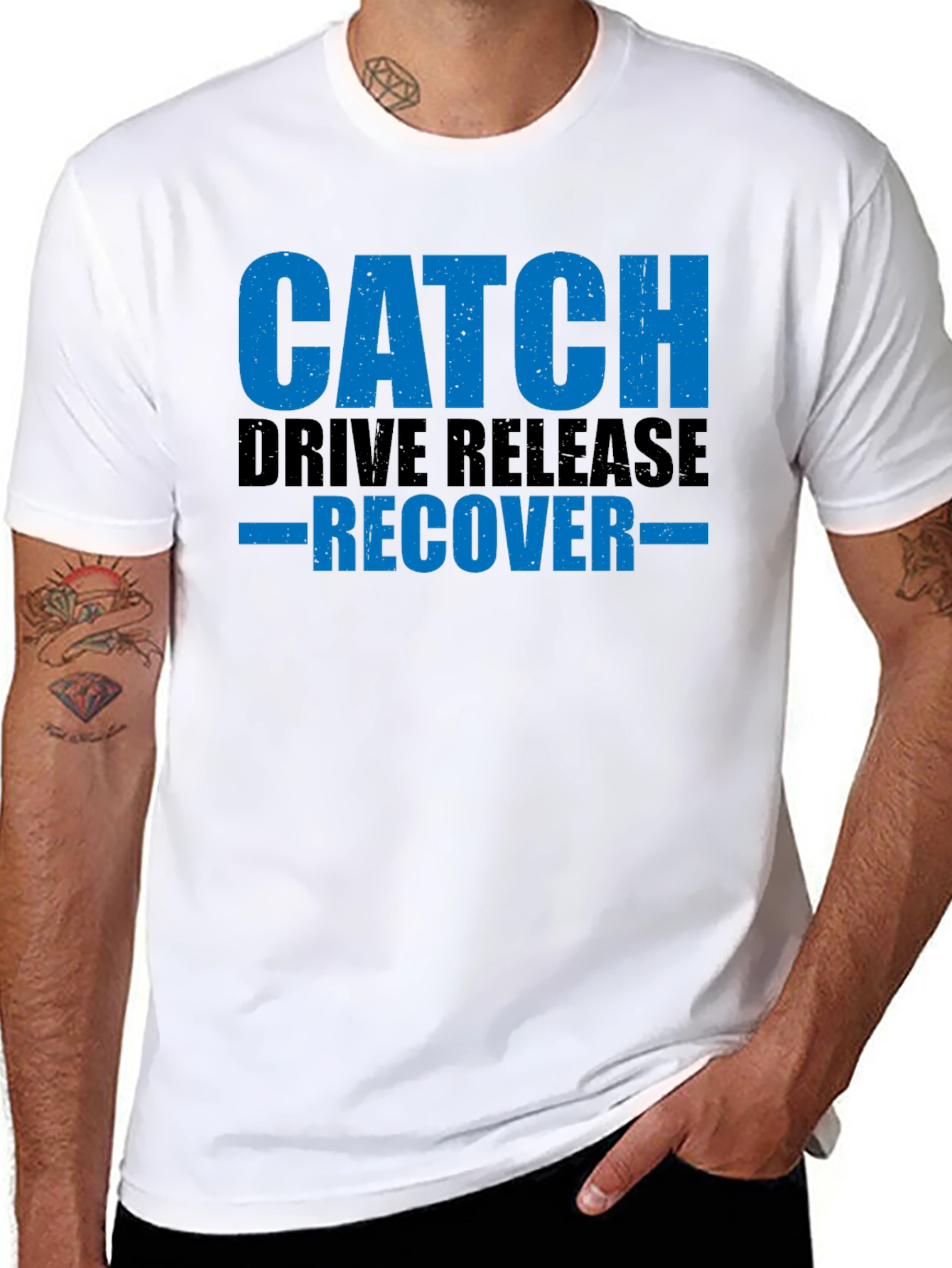 Catch Drive Release Recover T-Shirt
