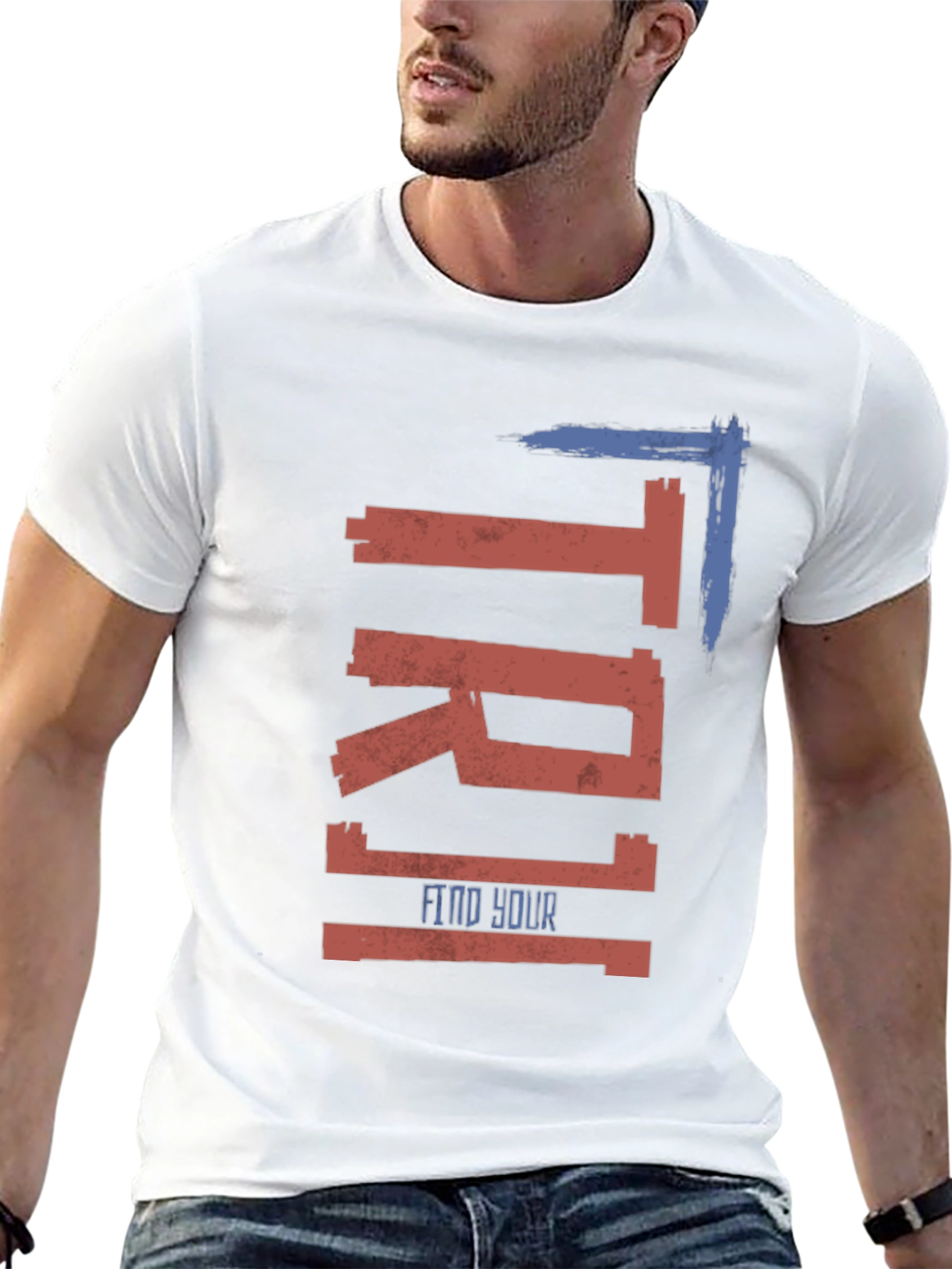 TRI1 Find Your T-Shirt - Stylish Graphic Tee