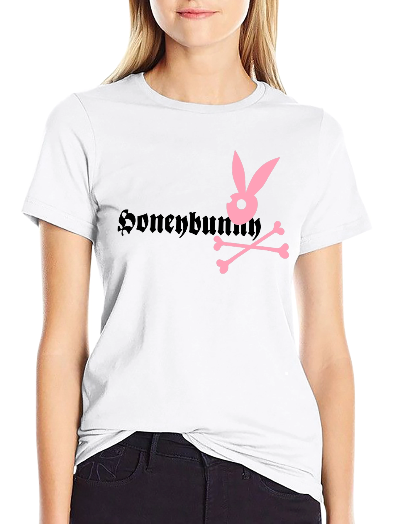 Honeybunny Skull T-Shirt