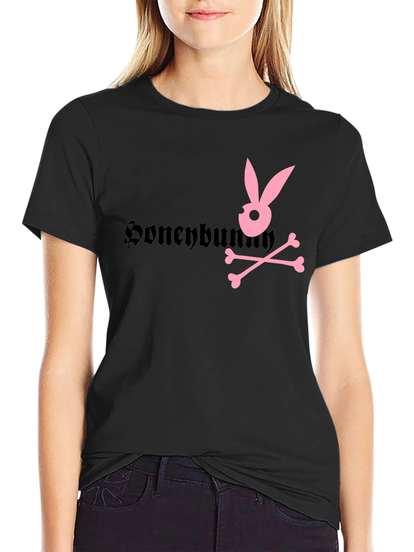 Honeybunny Skull T-Shirt