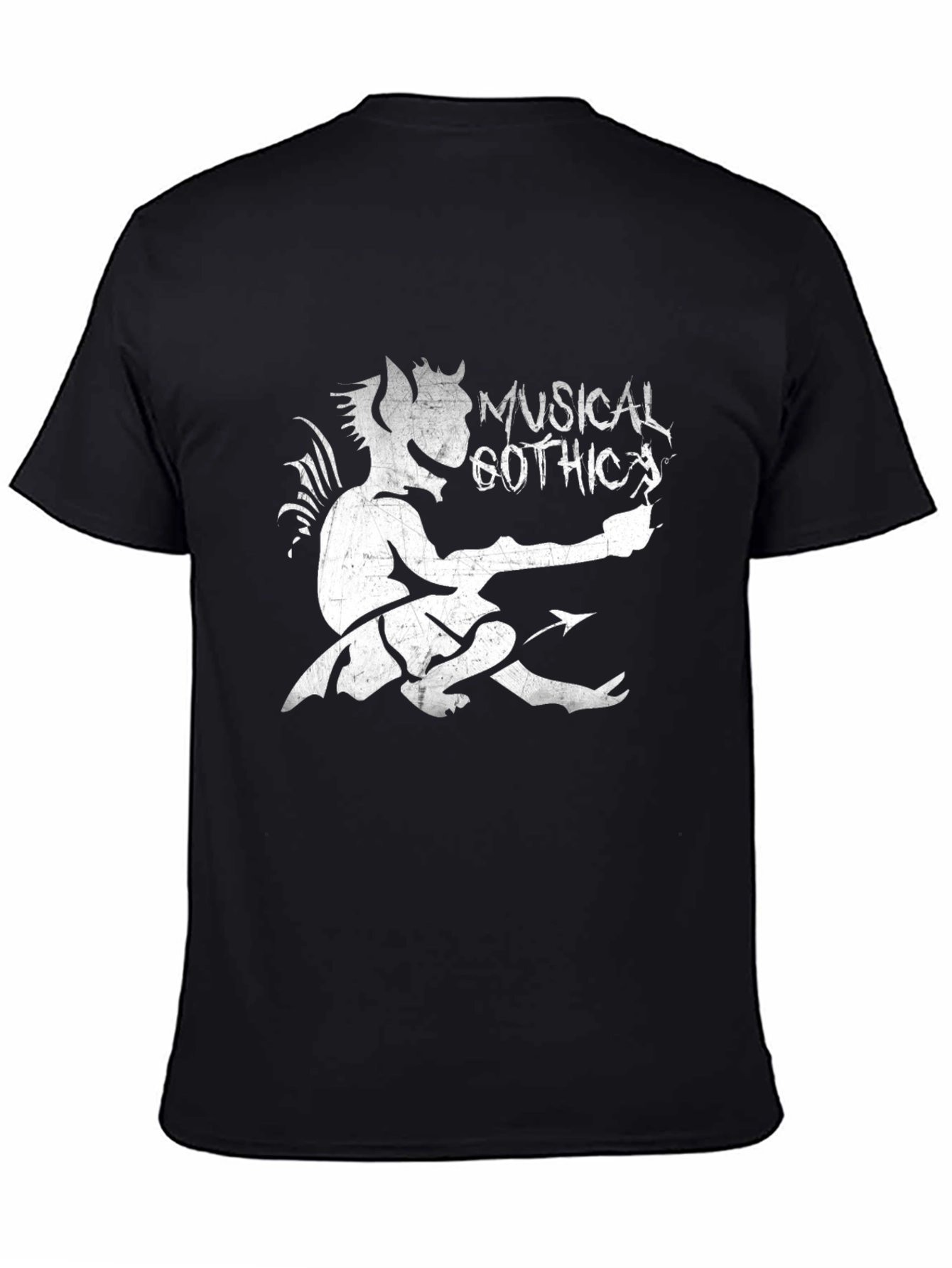 Musical Gothic T-Shirt - Devil Graphic Tee