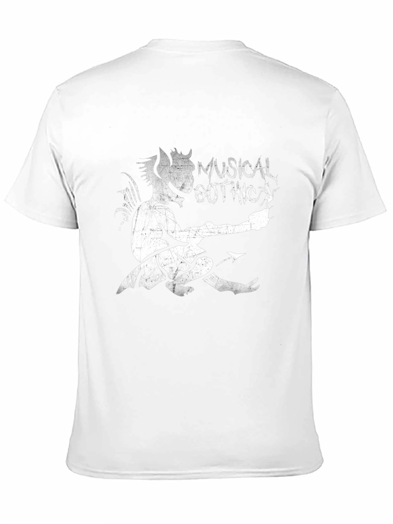 Musical Gothic T-Shirt - Devil Graphic Tee