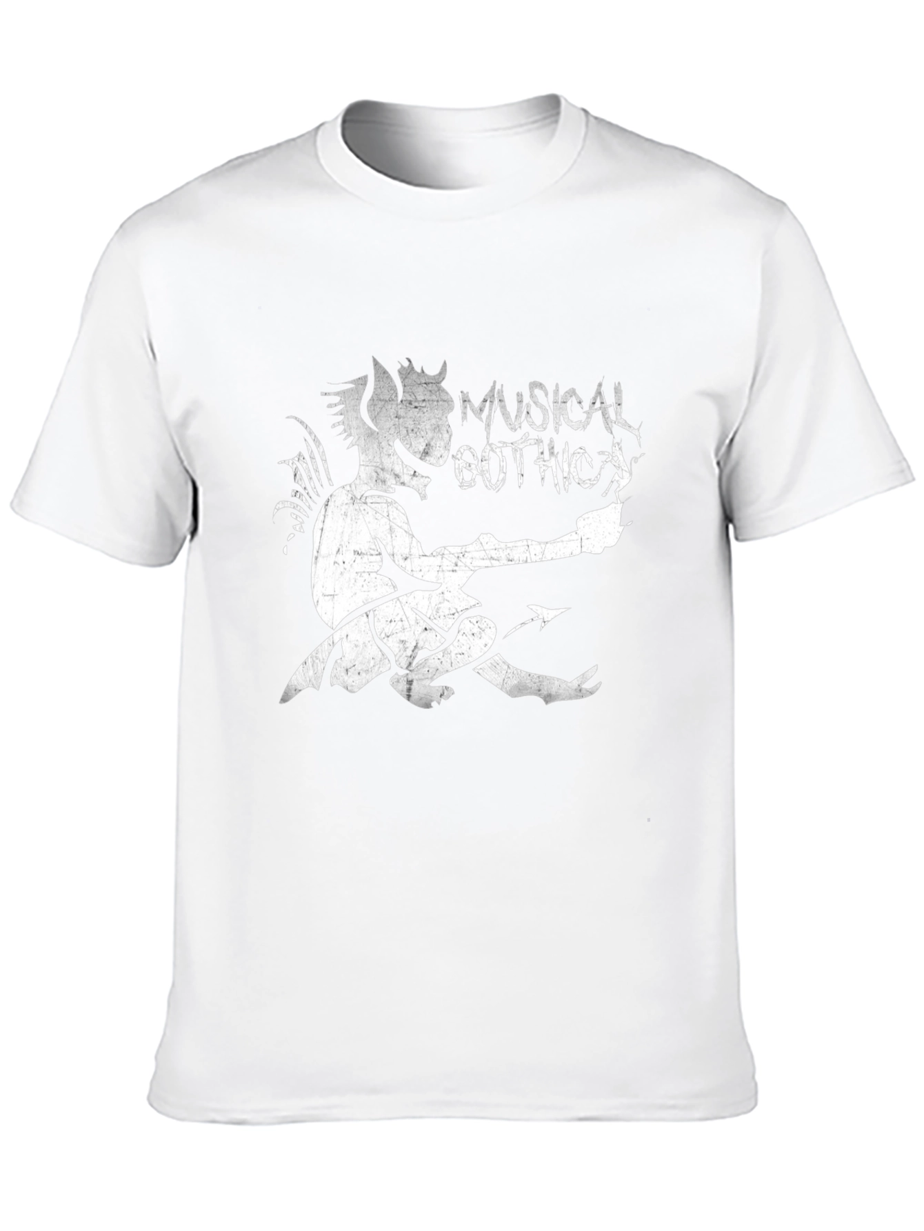 Musical Gothic T-Shirt - Devil Graphic Tee