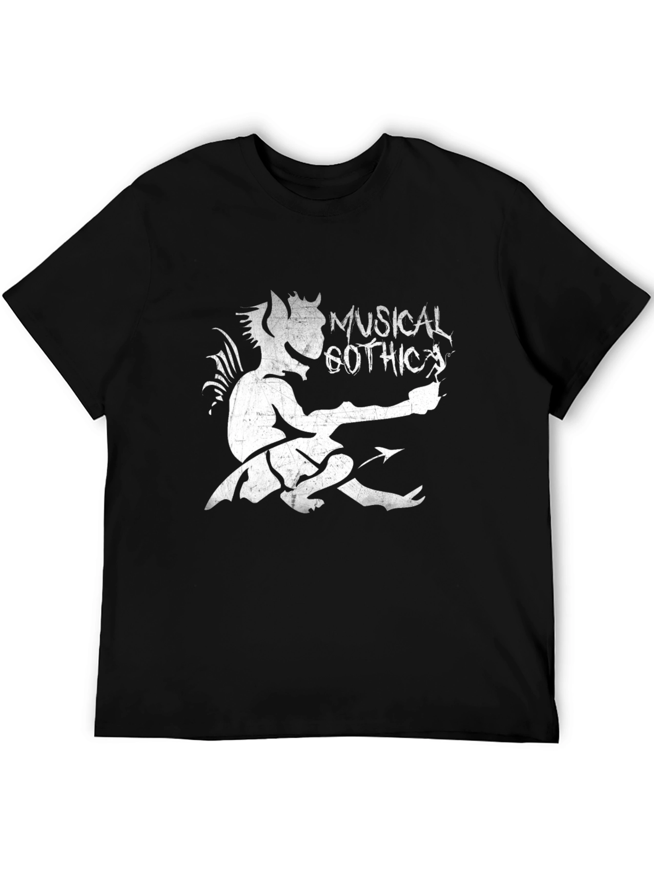 Musical Gothic T-Shirt - Devil Graphic Tee