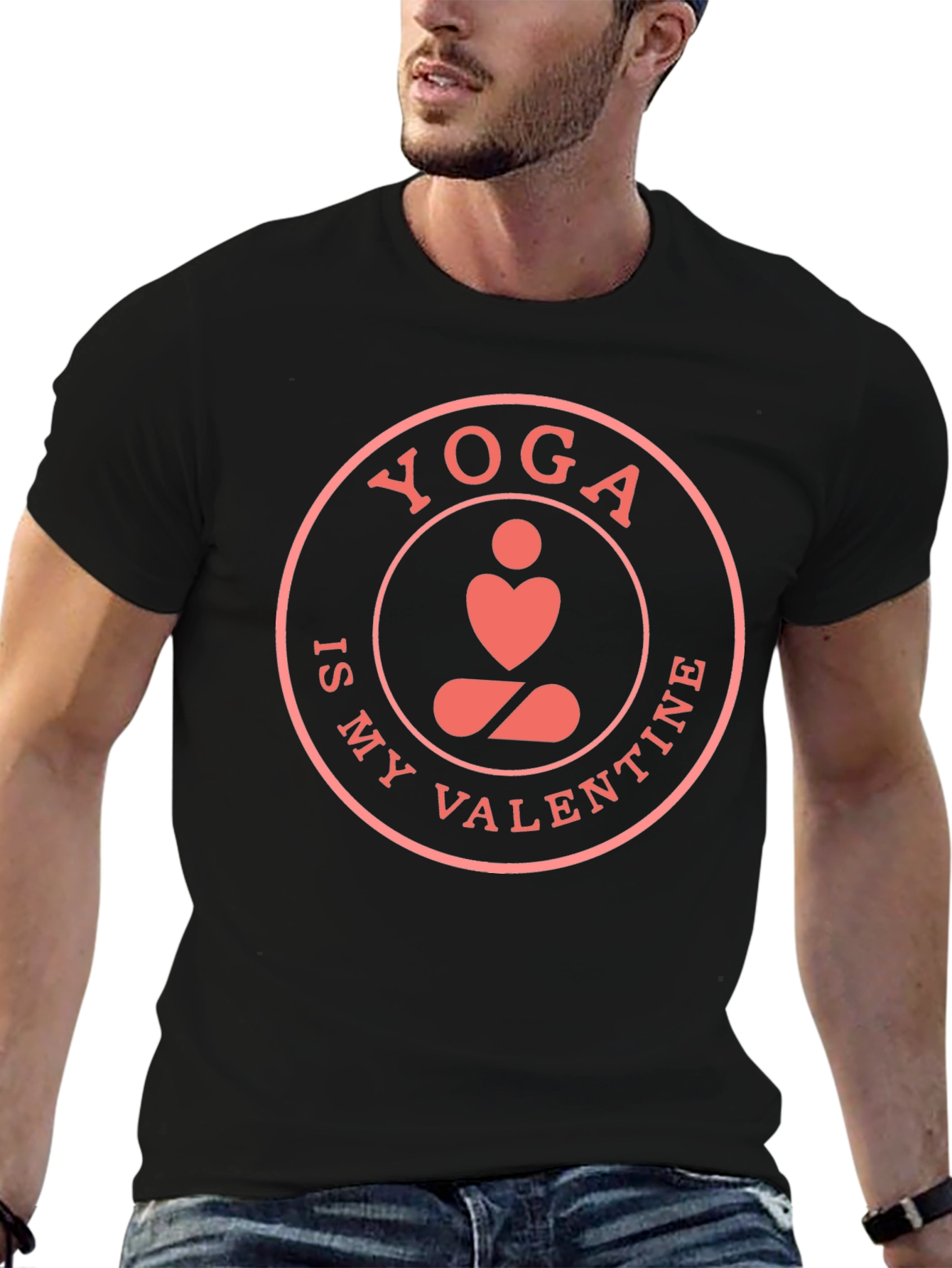 Yoga Is My Valentine Graphic Tee