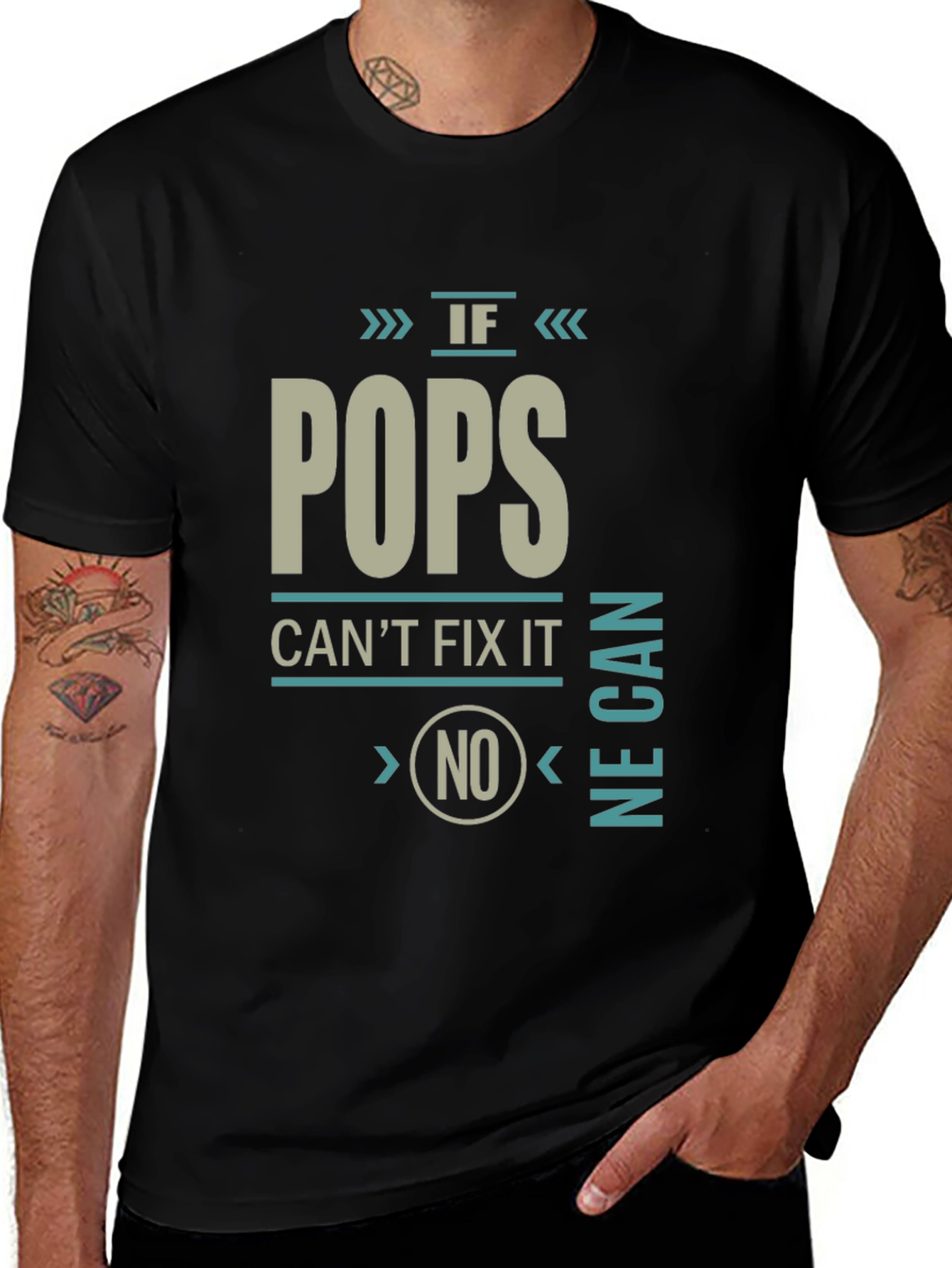 If Pops Cant Fix It No One Can T-Shirt