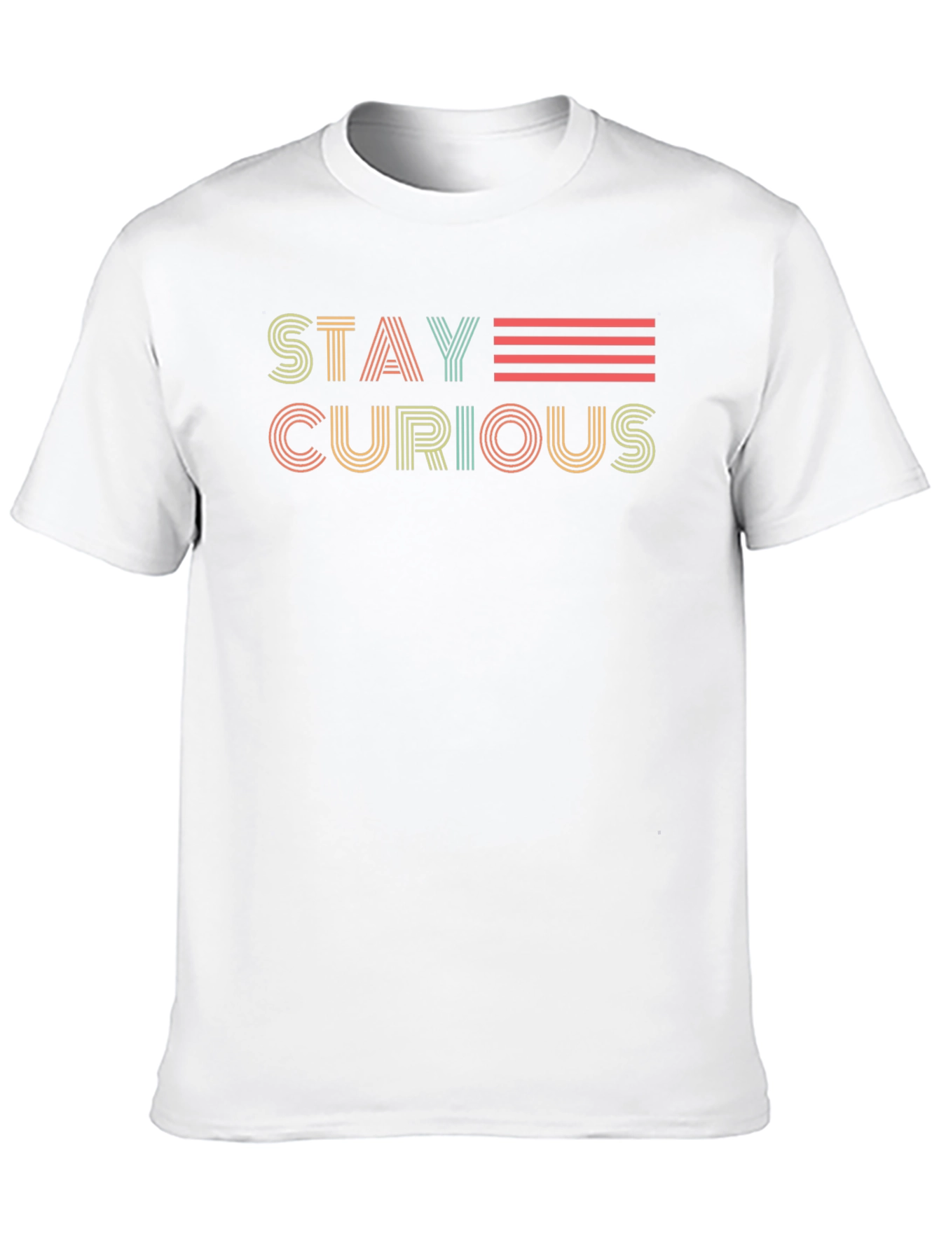 Stay Curious Retro Graphic T-Shirt