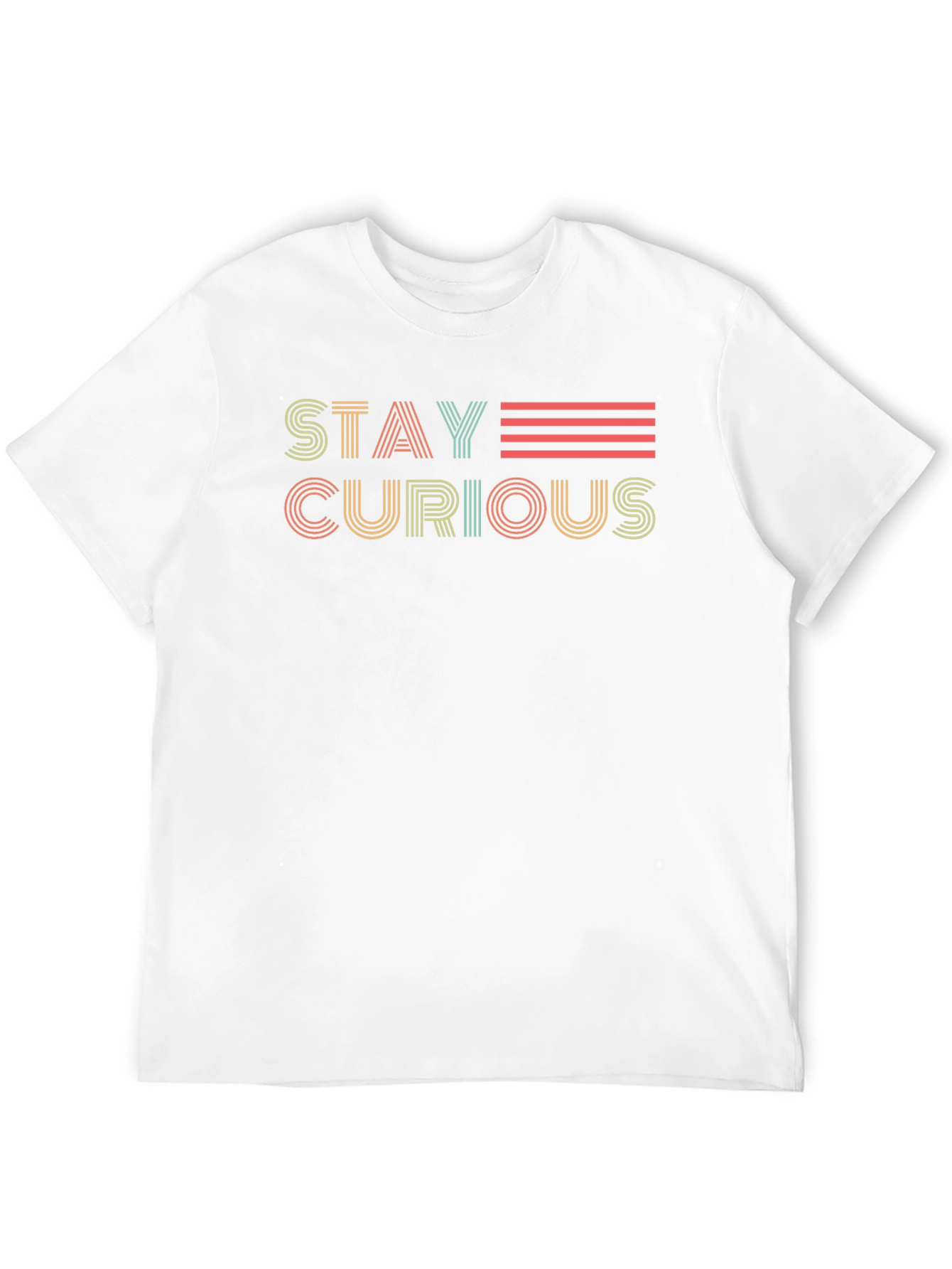 Stay Curious Retro Graphic T-Shirt