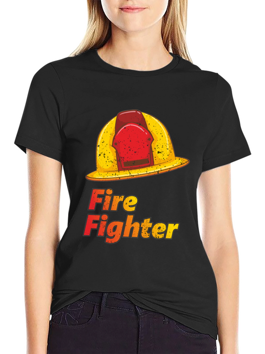 Firefighter T-Shirt - Heroic Design