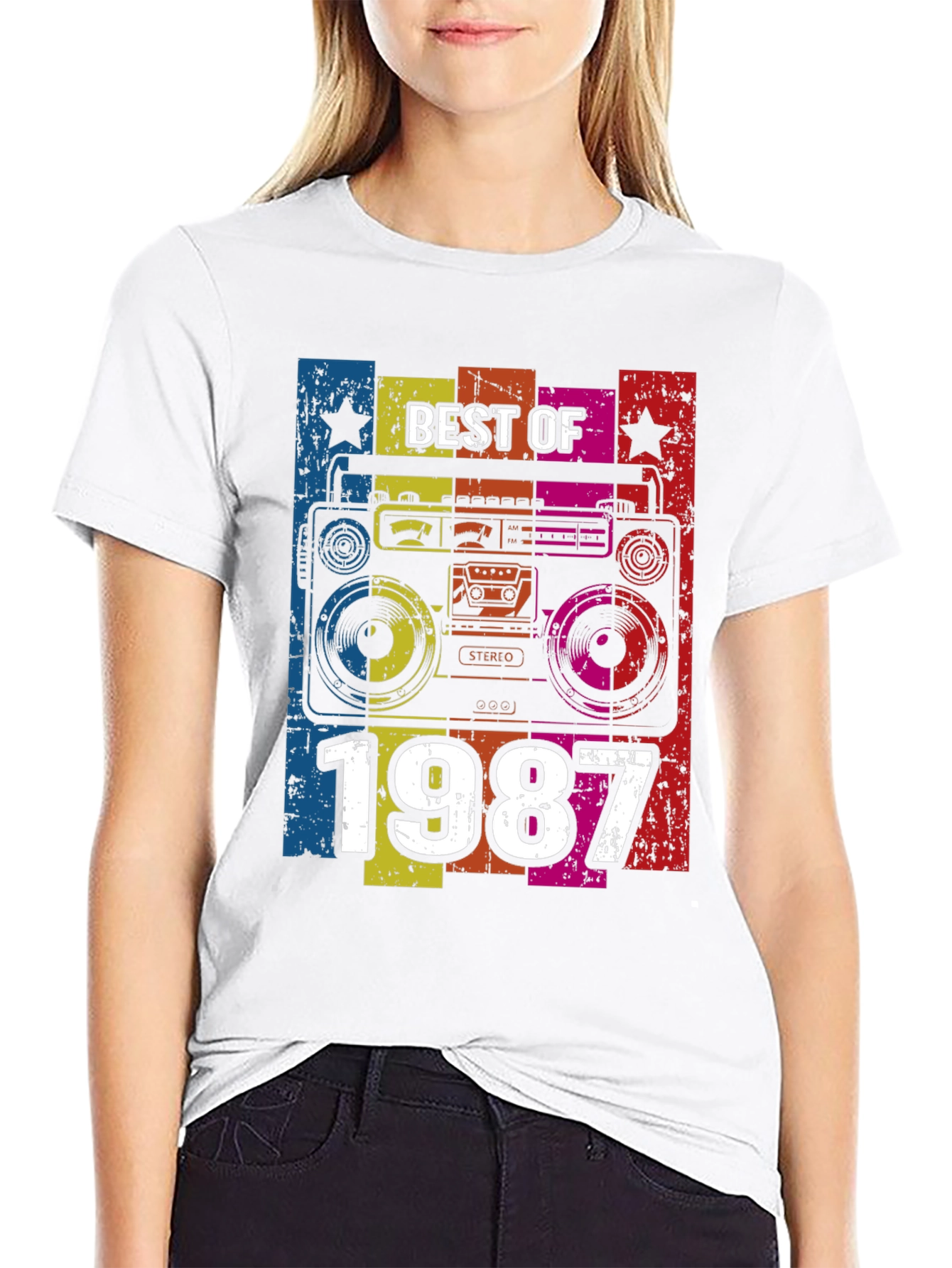 Best of 1987 Boombox Graphic T-Shirt