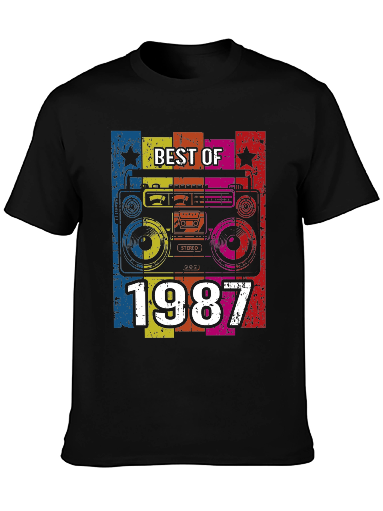 Best of 1987 Boombox Graphic T-Shirt