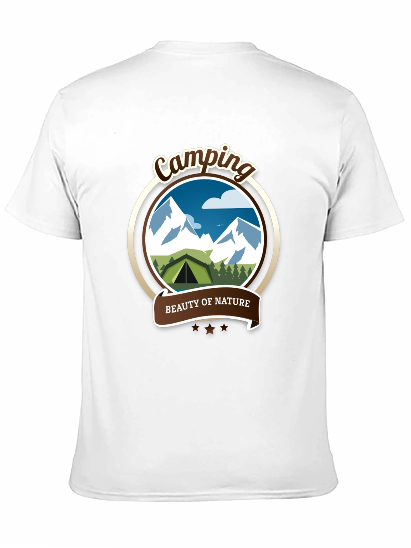 Camping Beauty of Nature Graphic Tee