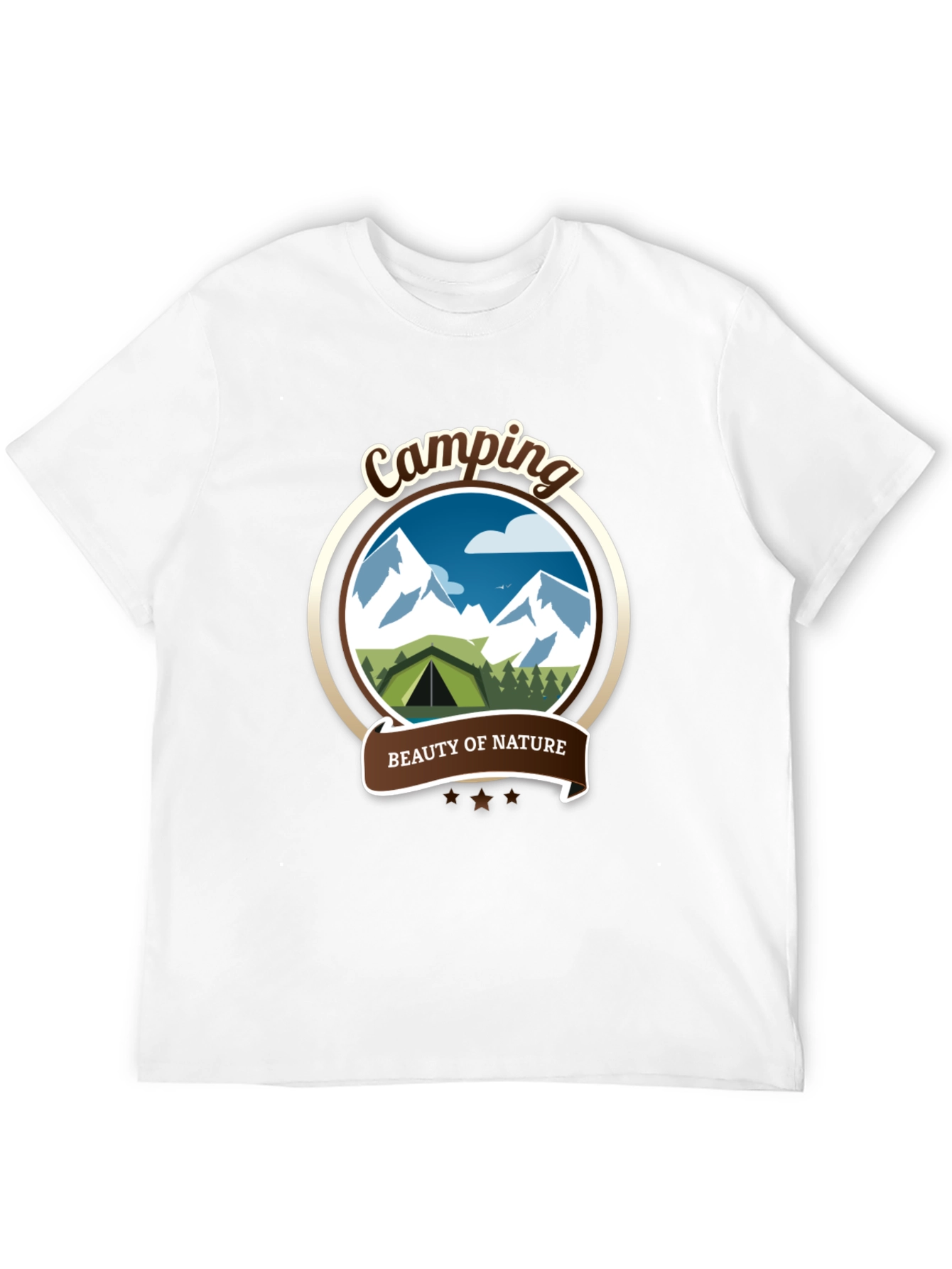 Camping Beauty of Nature Graphic Tee