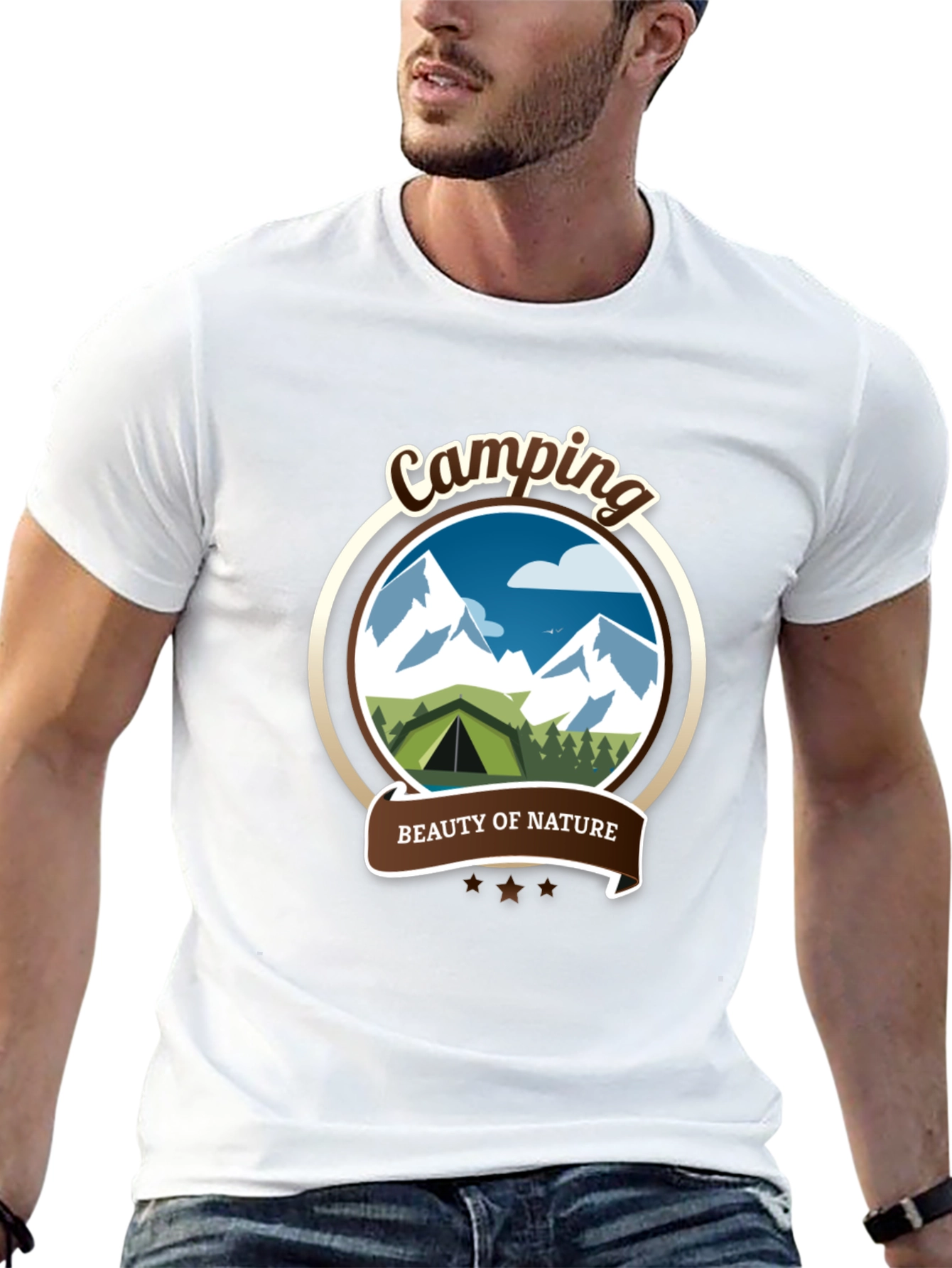 Camping Beauty of Nature Graphic Tee