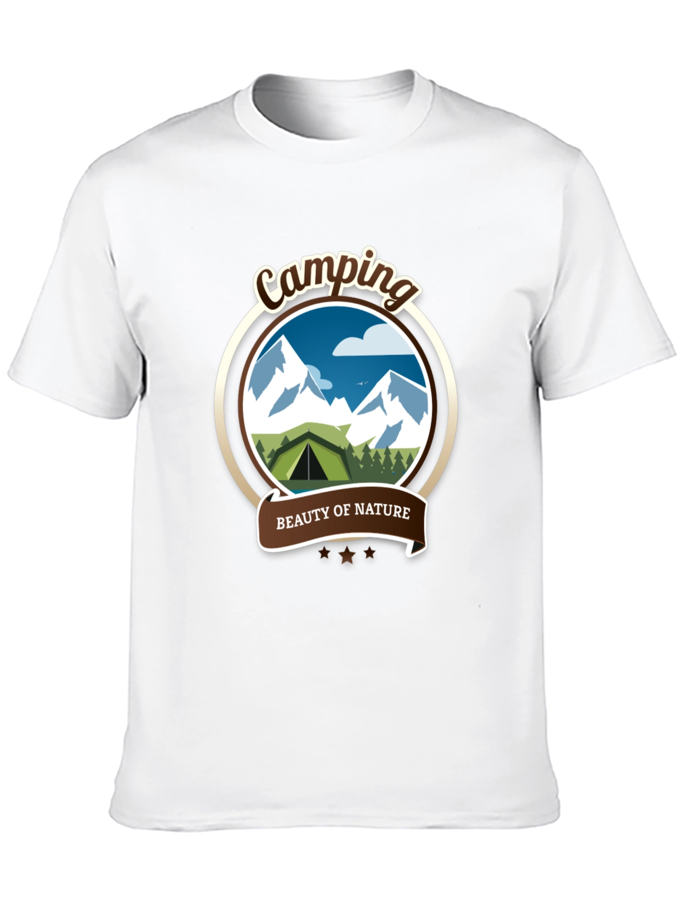Camping Beauty of Nature Graphic Tee