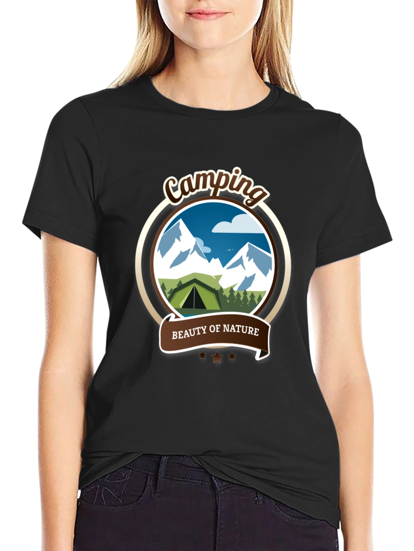 Camping Beauty of Nature Graphic Tee