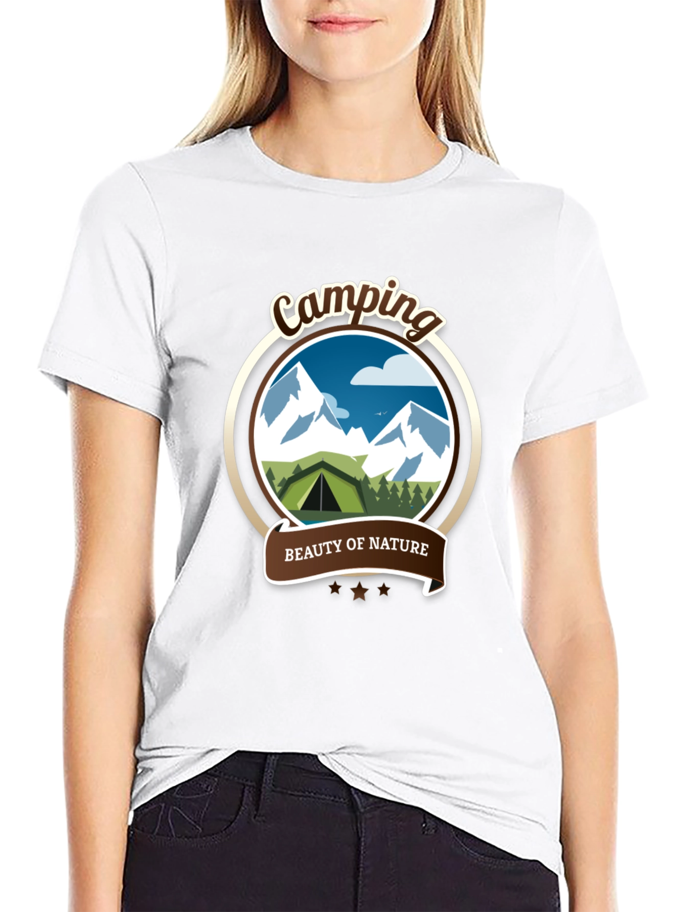 Camping Beauty of Nature Graphic Tee