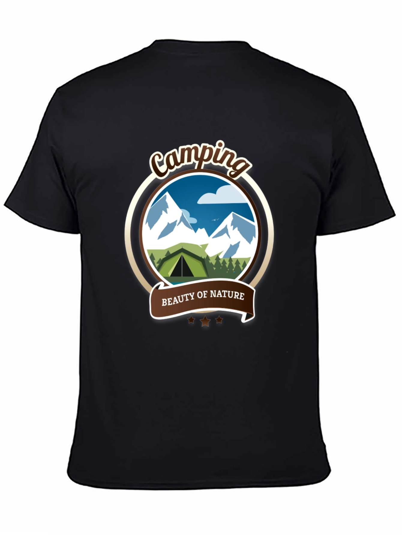 Camping Beauty of Nature Graphic Tee