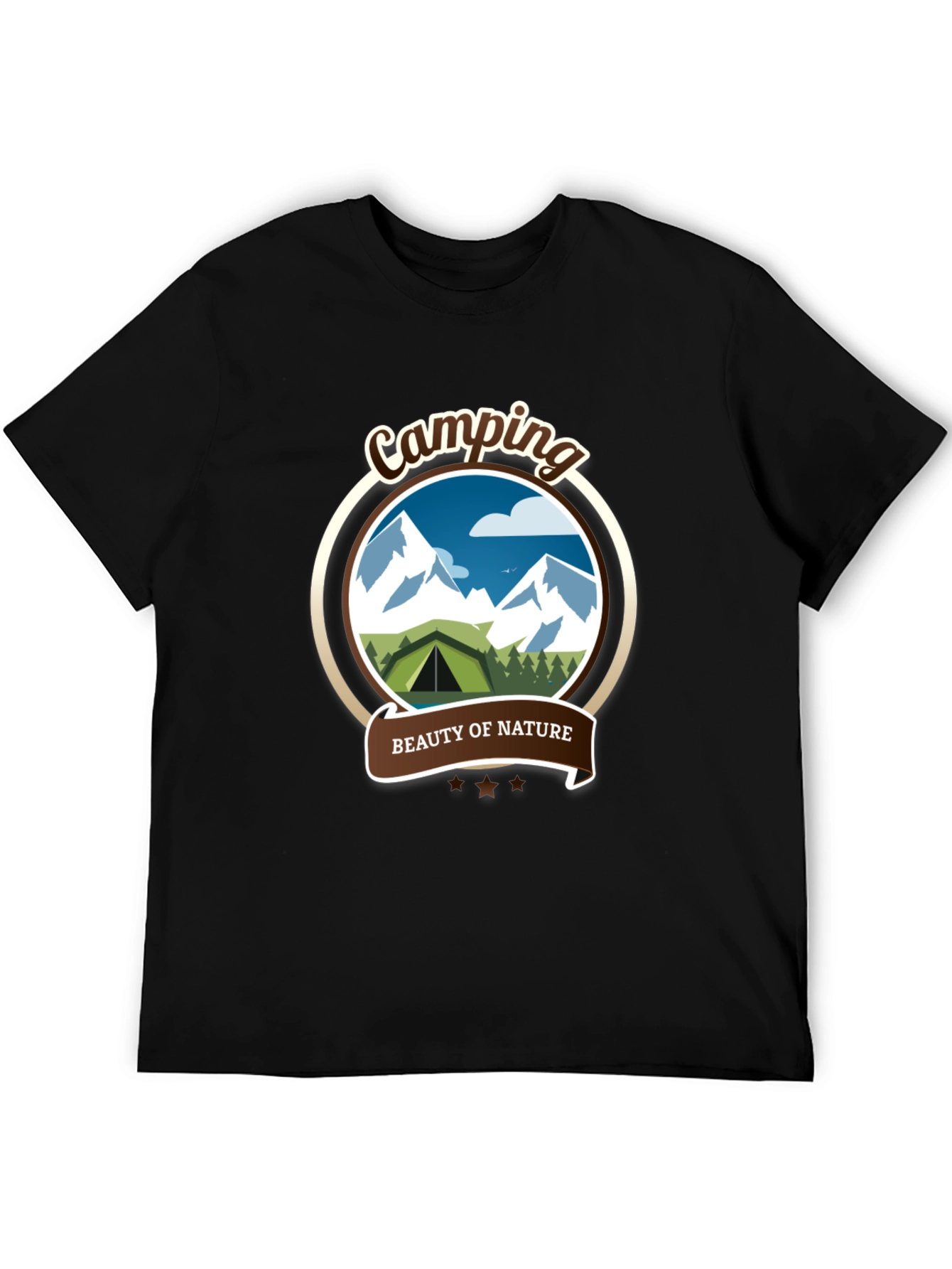 Camping Beauty of Nature Graphic Tee