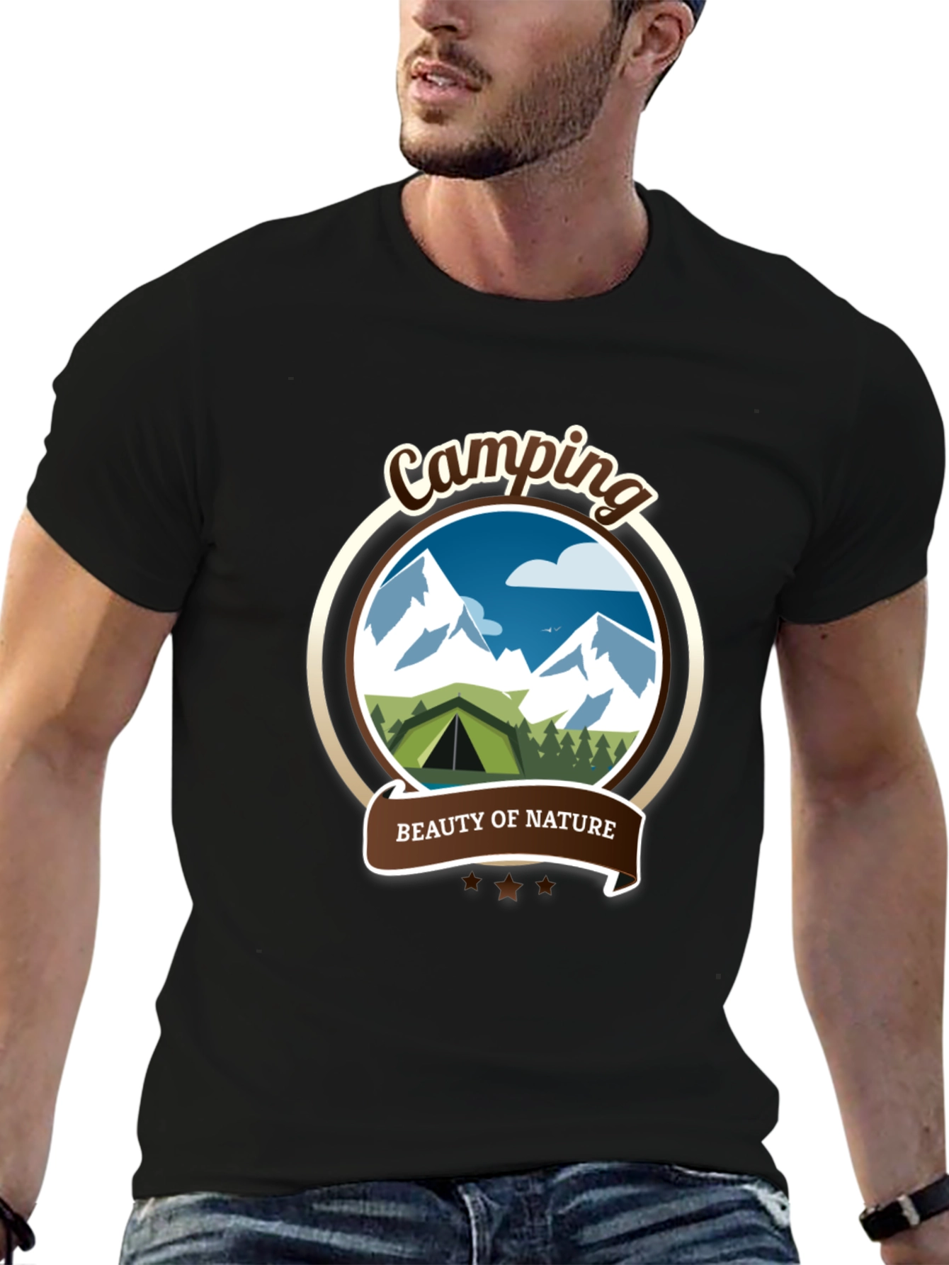 Camping Beauty of Nature Graphic Tee