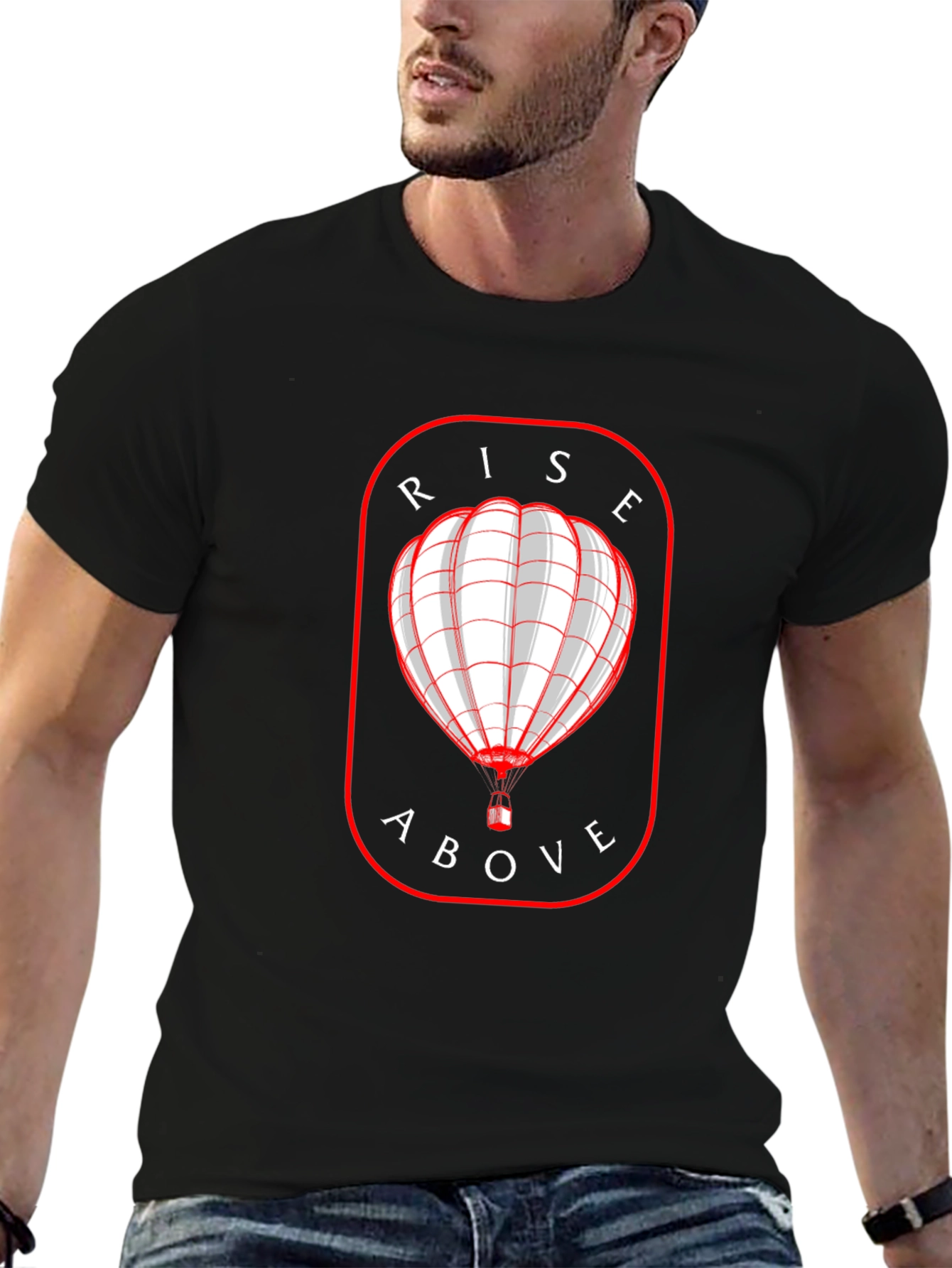 Rise Above Graphic T-Shirt