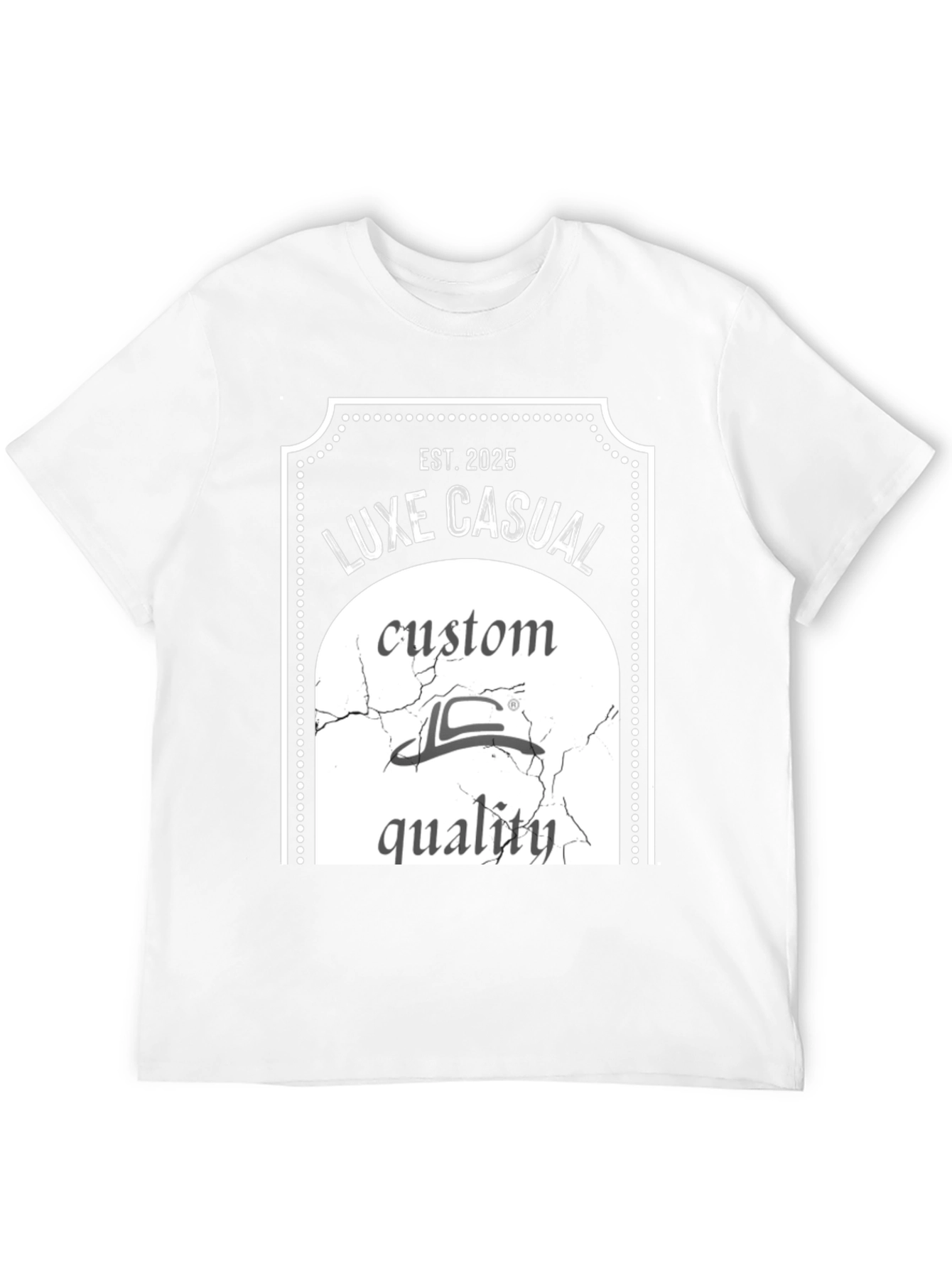Luxe Casual Est. 2025 Graphic T-Shirt