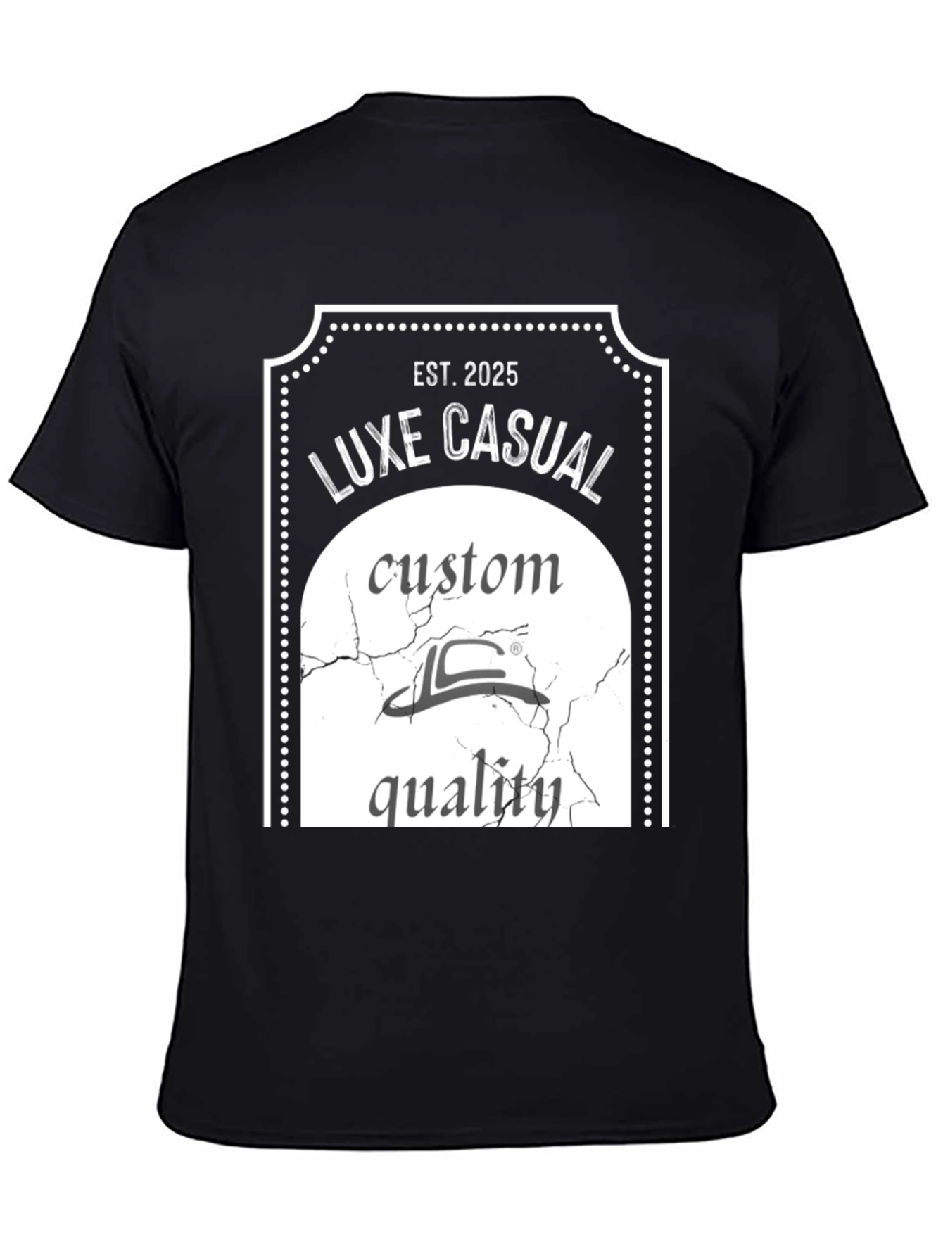 Luxe Casual Est. 2025 Graphic T-Shirt