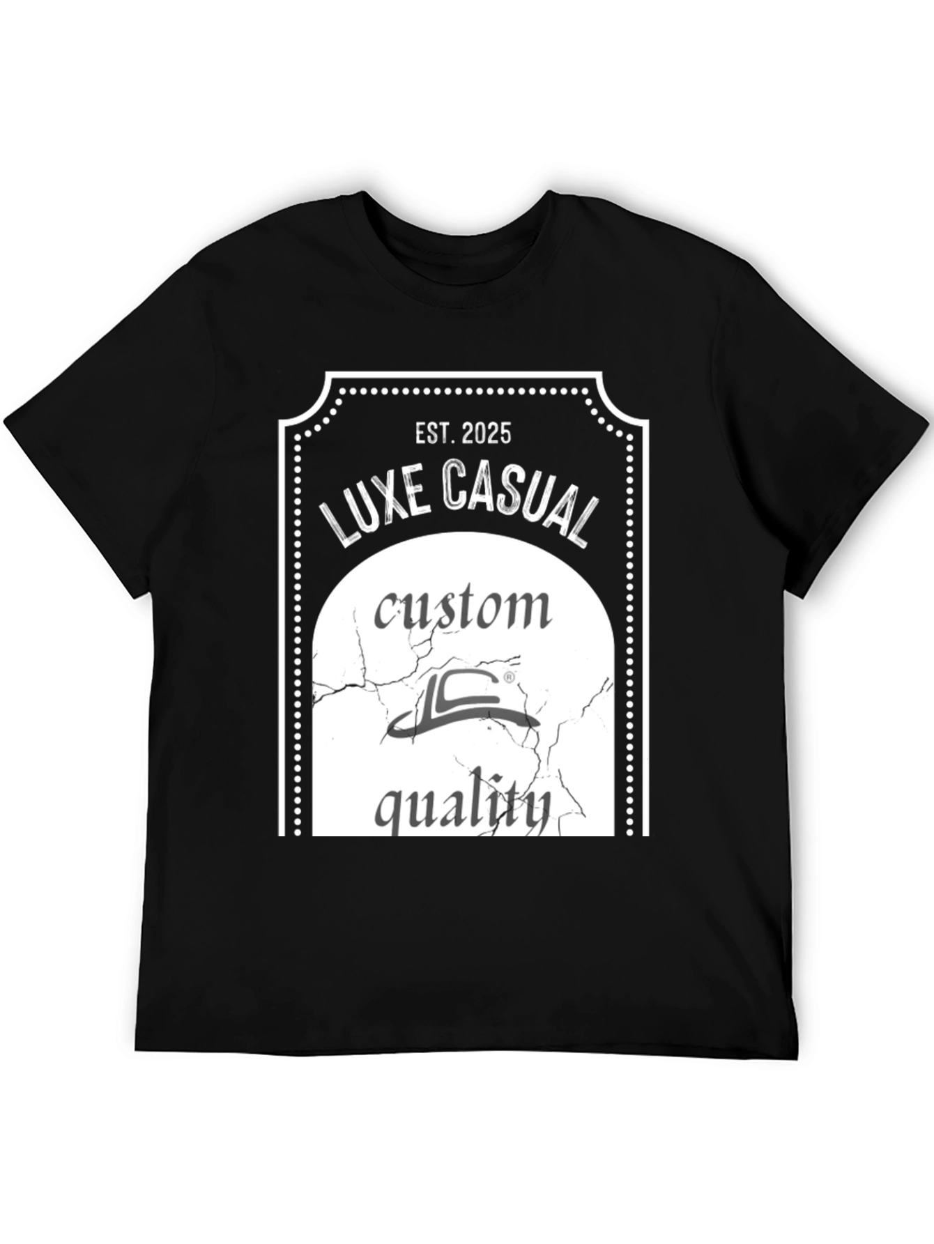 Luxe Casual Est. 2025 Graphic T-Shirt