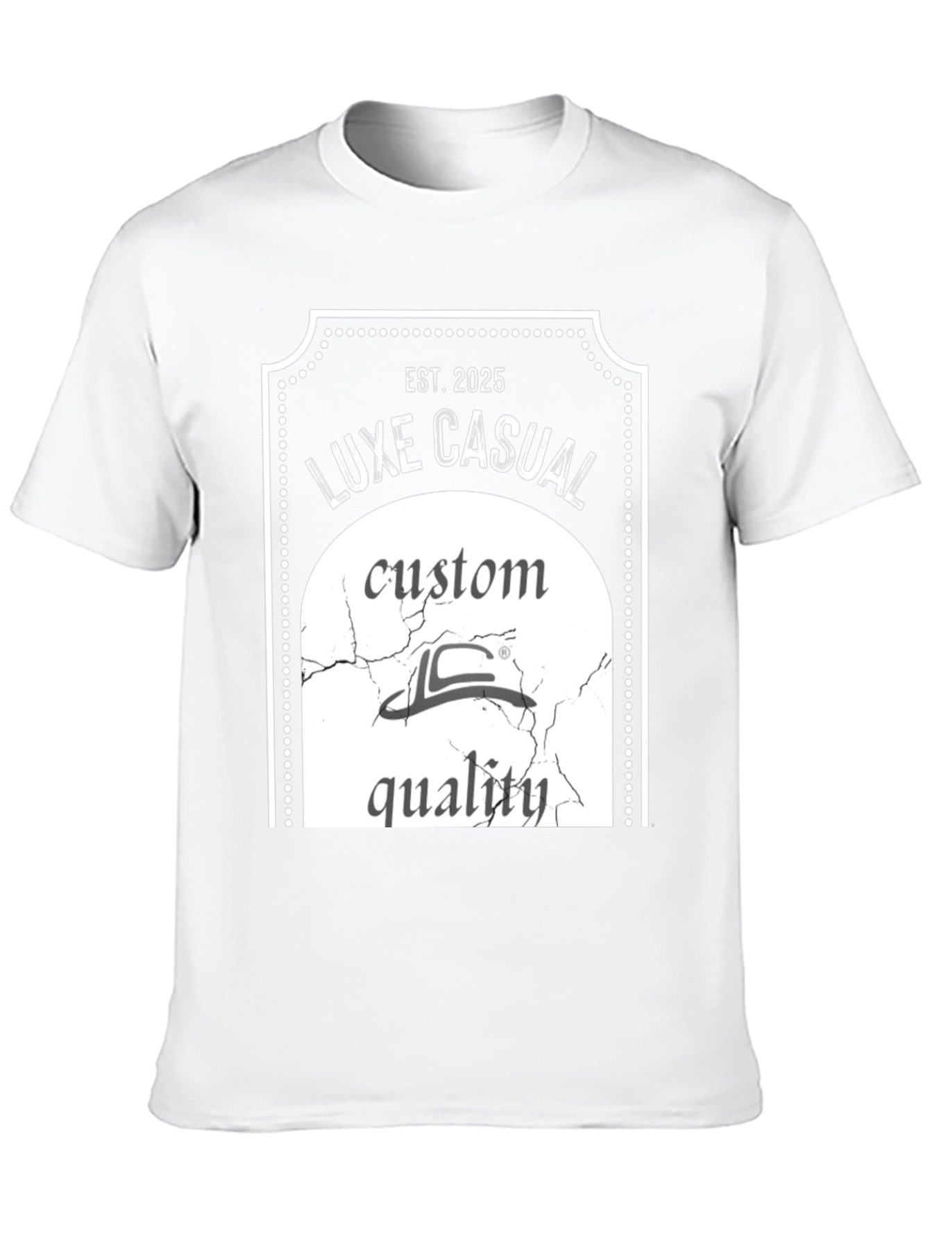 Luxe Casual Est. 2025 Graphic T-Shirt