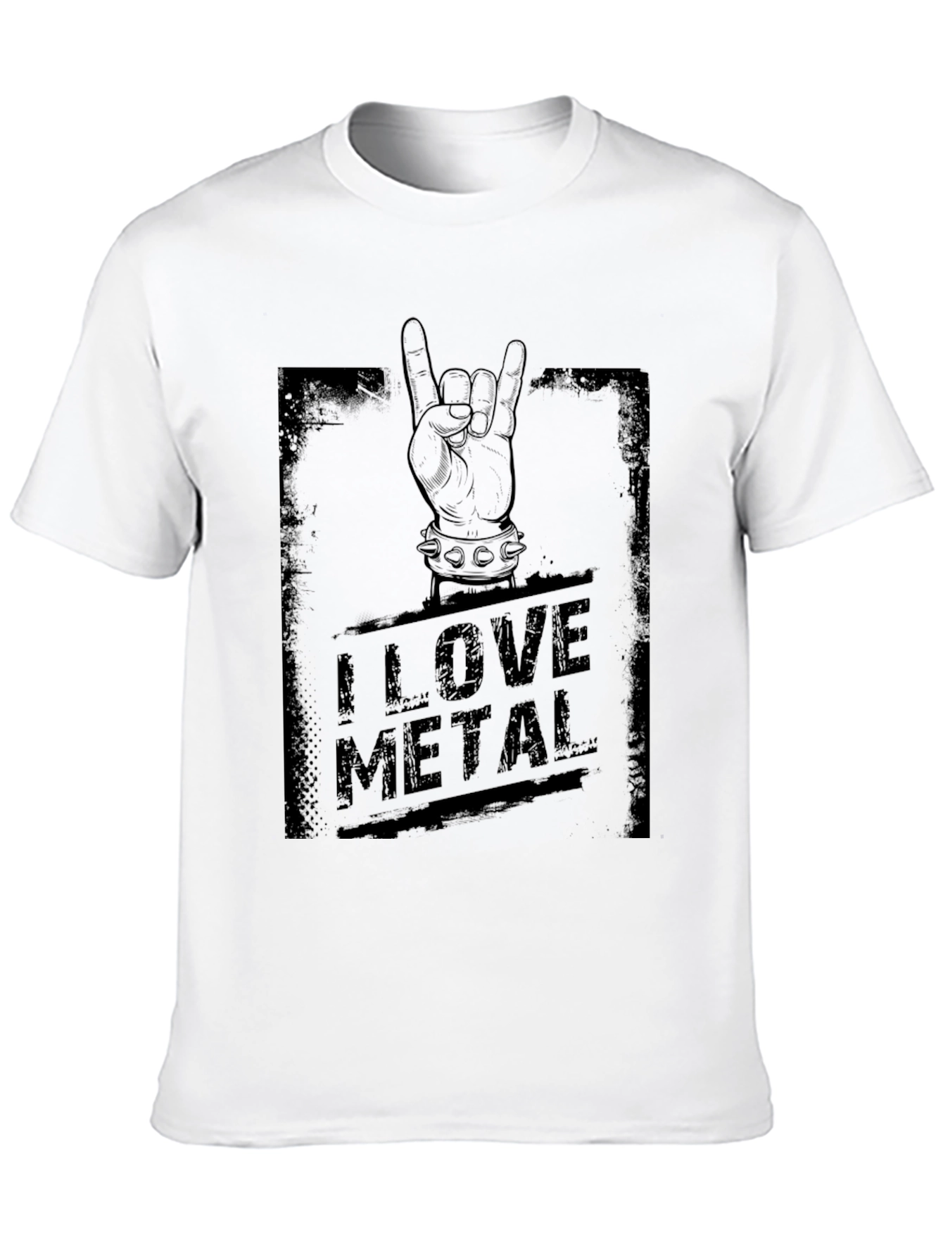 I Love Metal Black T-Shirt