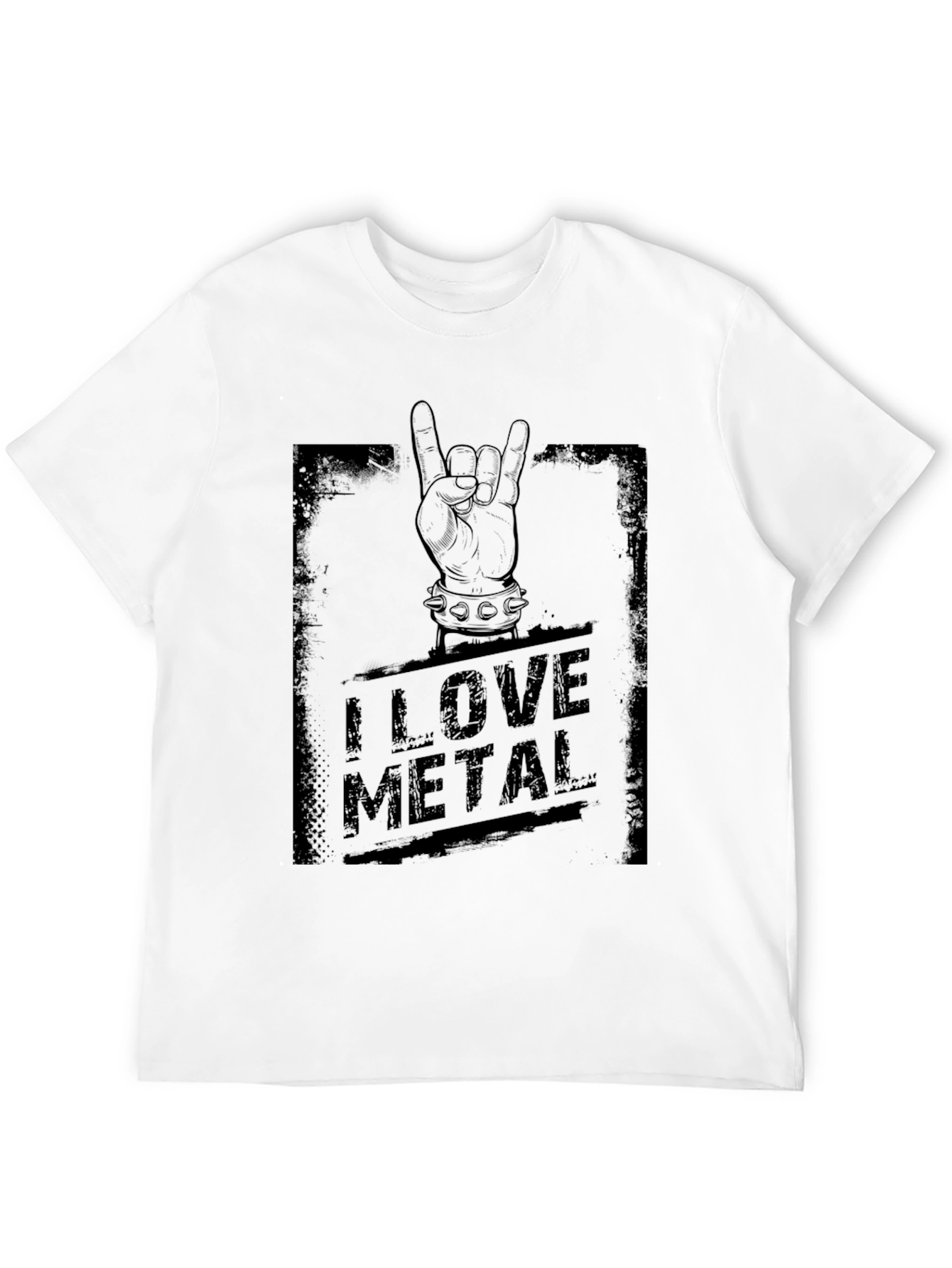 I Love Metal Black T-Shirt