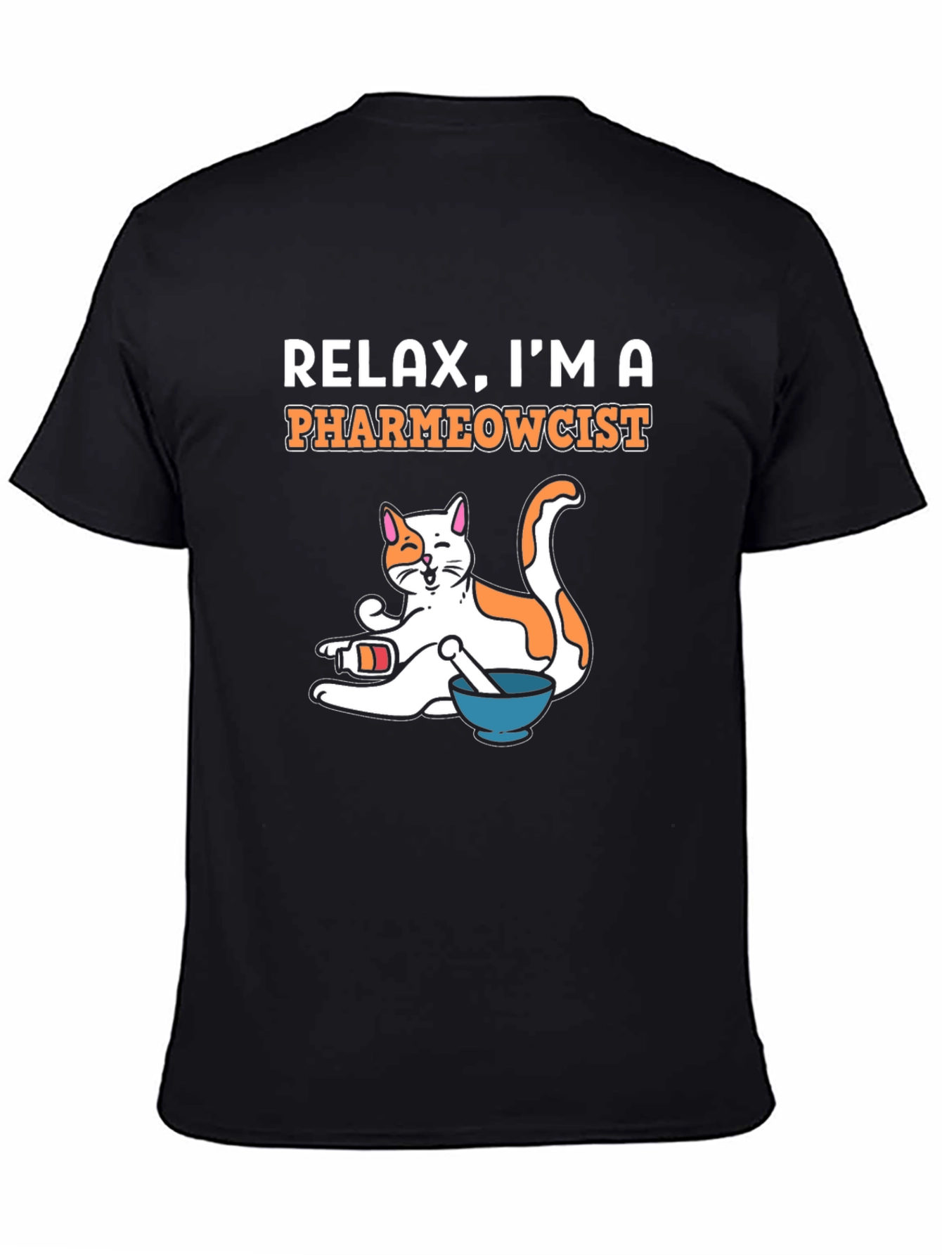 PharmEOWcist Cat Graphic Tee